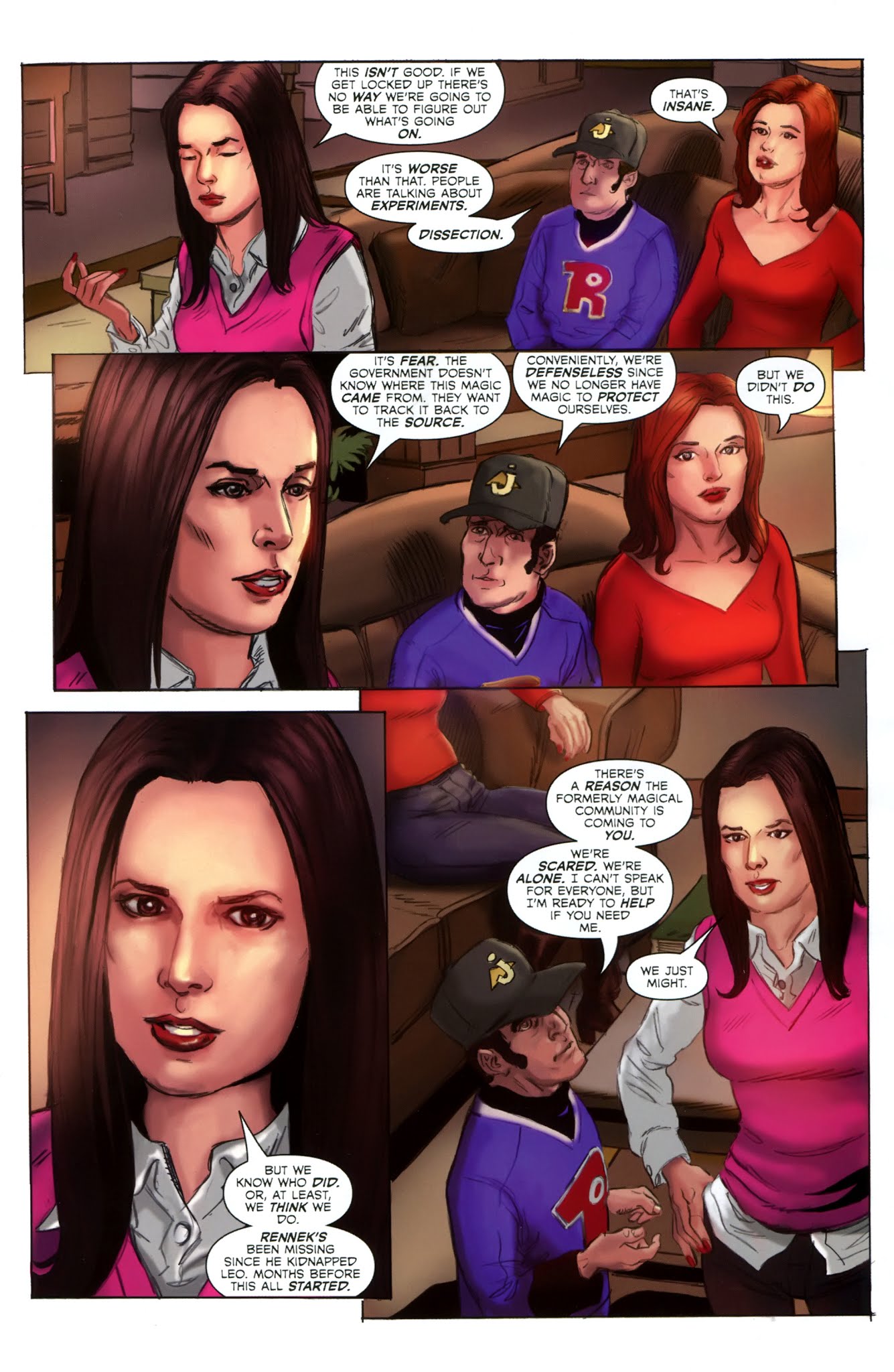 Read online Charmed comic -  Issue #20 - 16