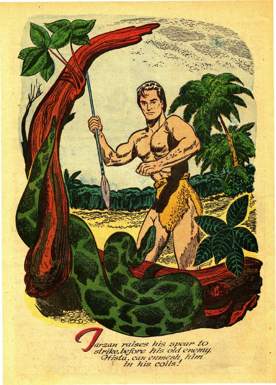 Read online Tarzan (1948) comic -  Issue #38 - 42