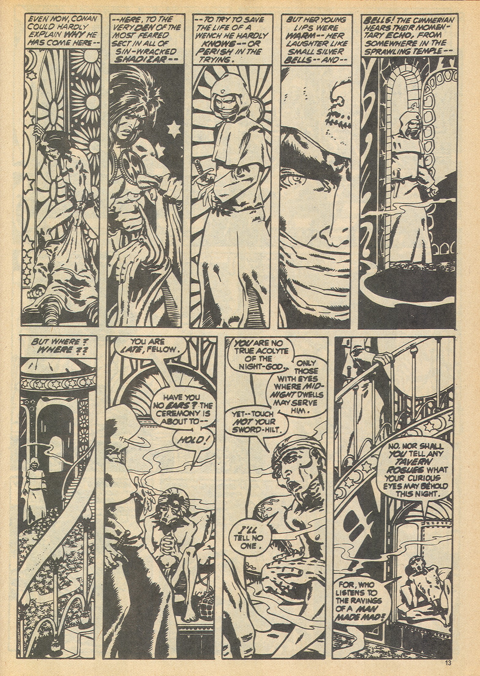 Read online The Savage Sword of Conan (1975) comic -  Issue #6 - 13