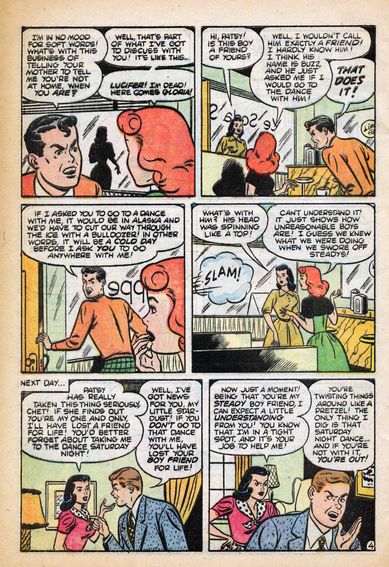Read online Patsy and her Pals comic -  Issue #5 - 6