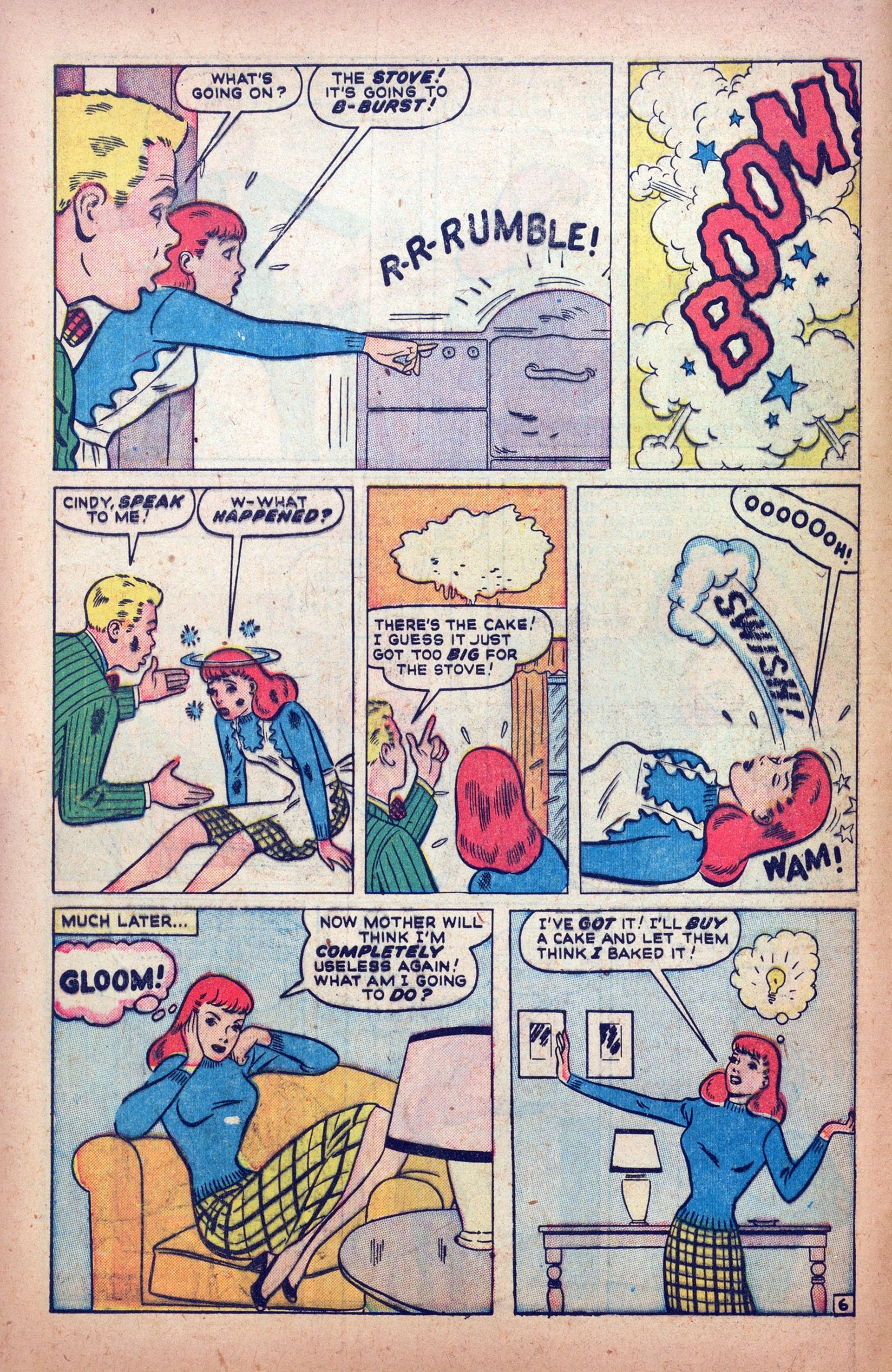 Read online Junior Miss (1947) comic -  Issue #34 - 8