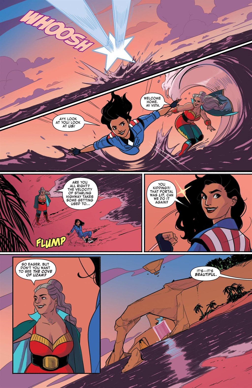 Read online Marvel-Verse (2020) comic -  Issue # America Chavez - 93