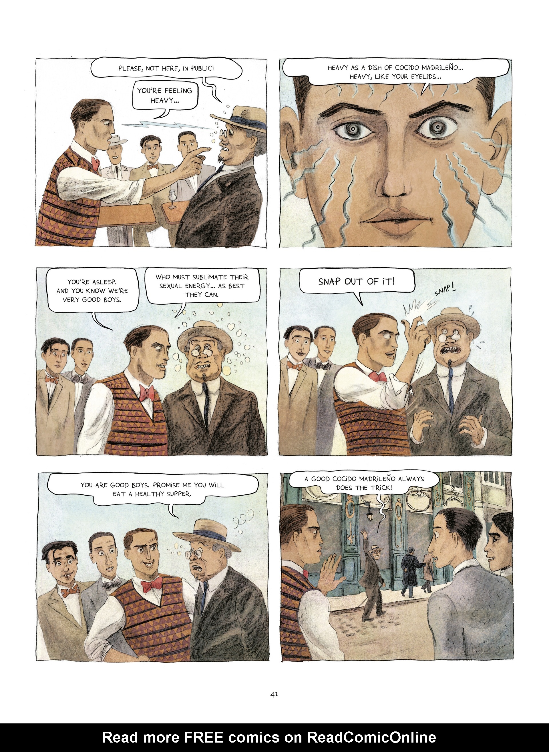 Read online Dalí: Before Gala comic -  Issue # TPB - 43
