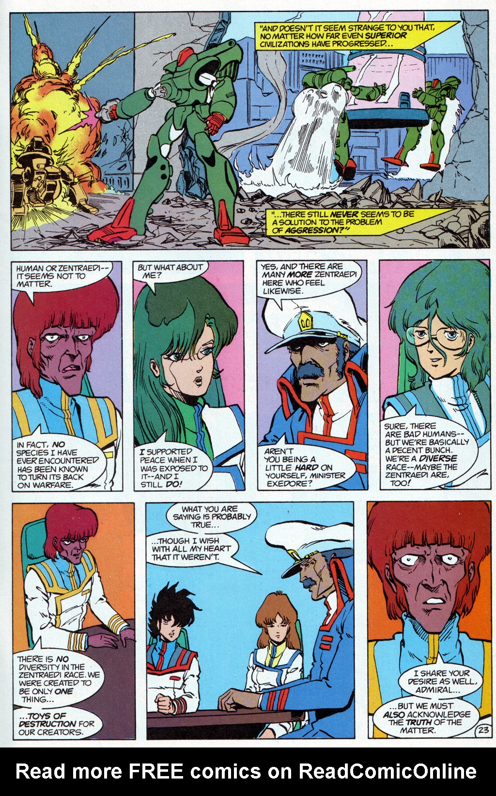 Read online Robotech The Macross Saga comic -  Issue #31 - 25