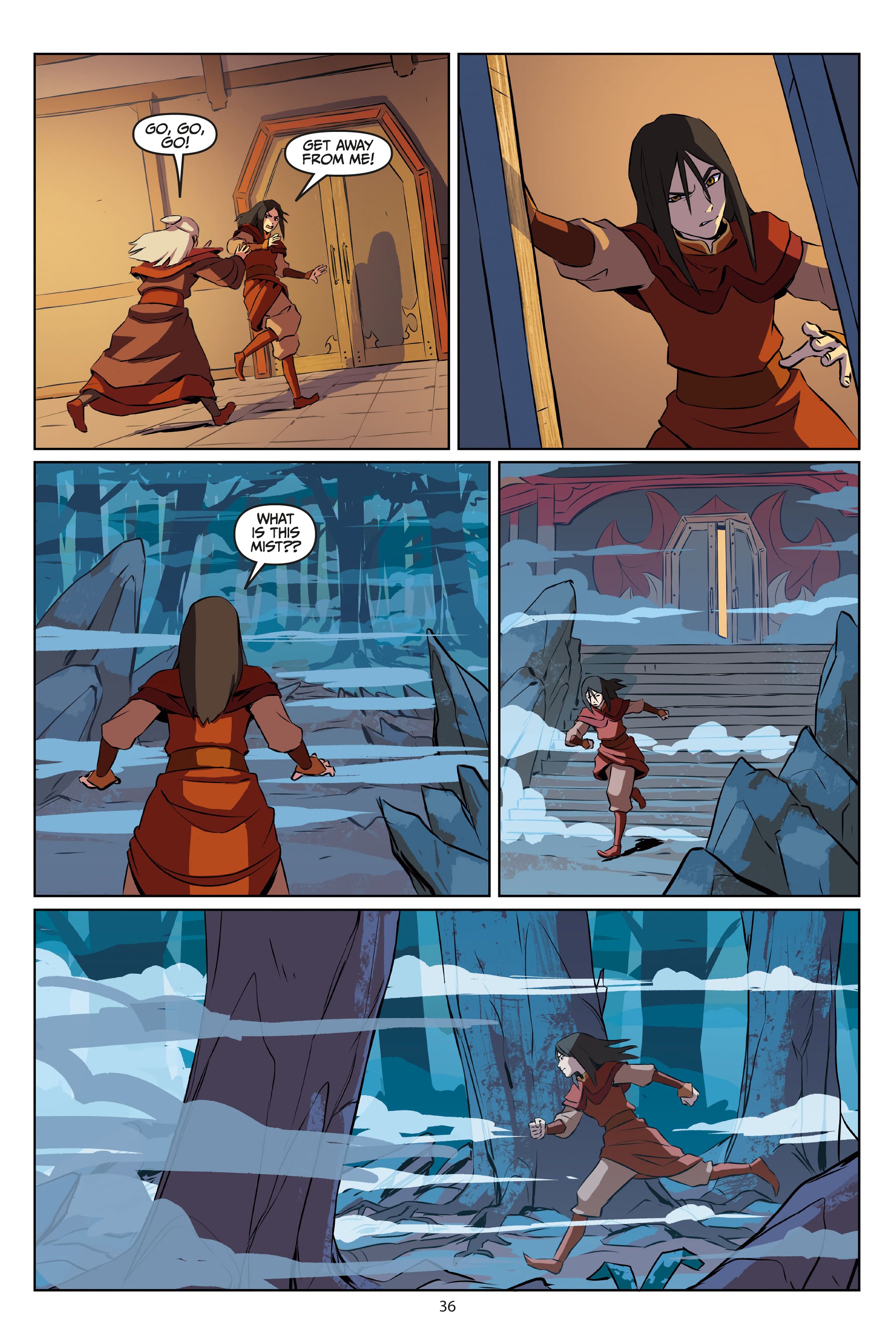 Read online Avatar: The Last Airbender - Azula in the Spirit Temple comic -  Issue # TPB - 37