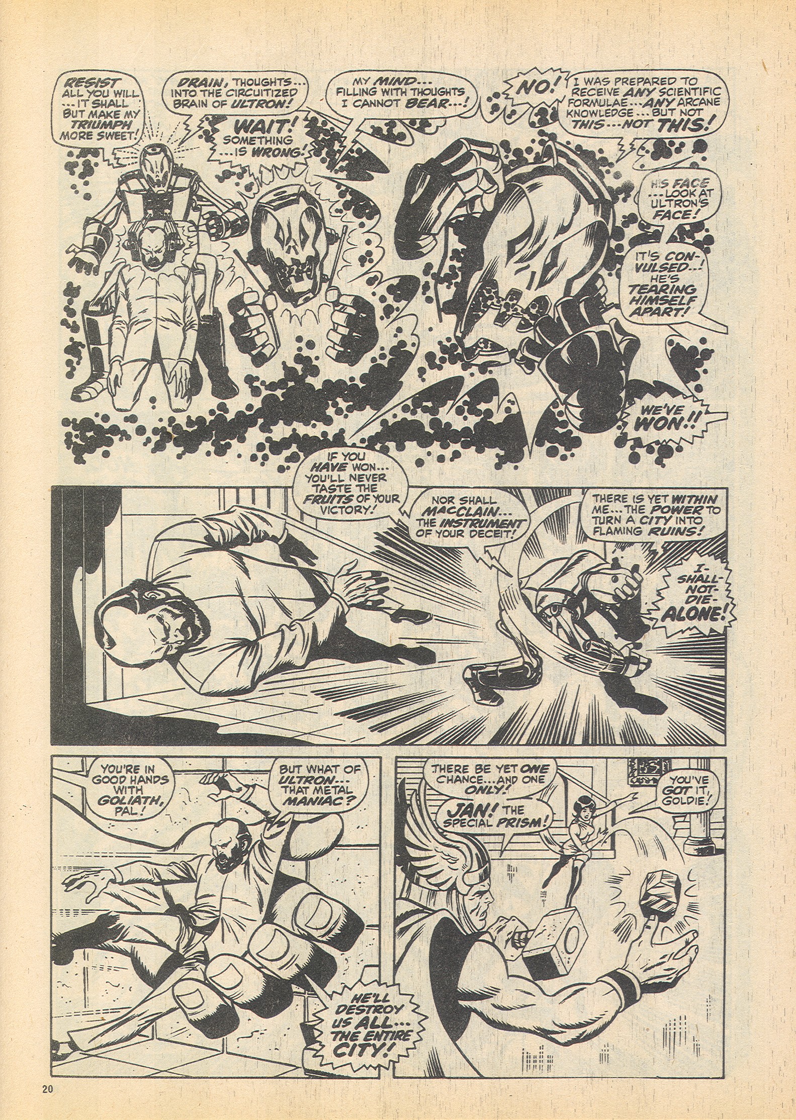 Read online The Avengers (1973) comic -  Issue #103 - 20