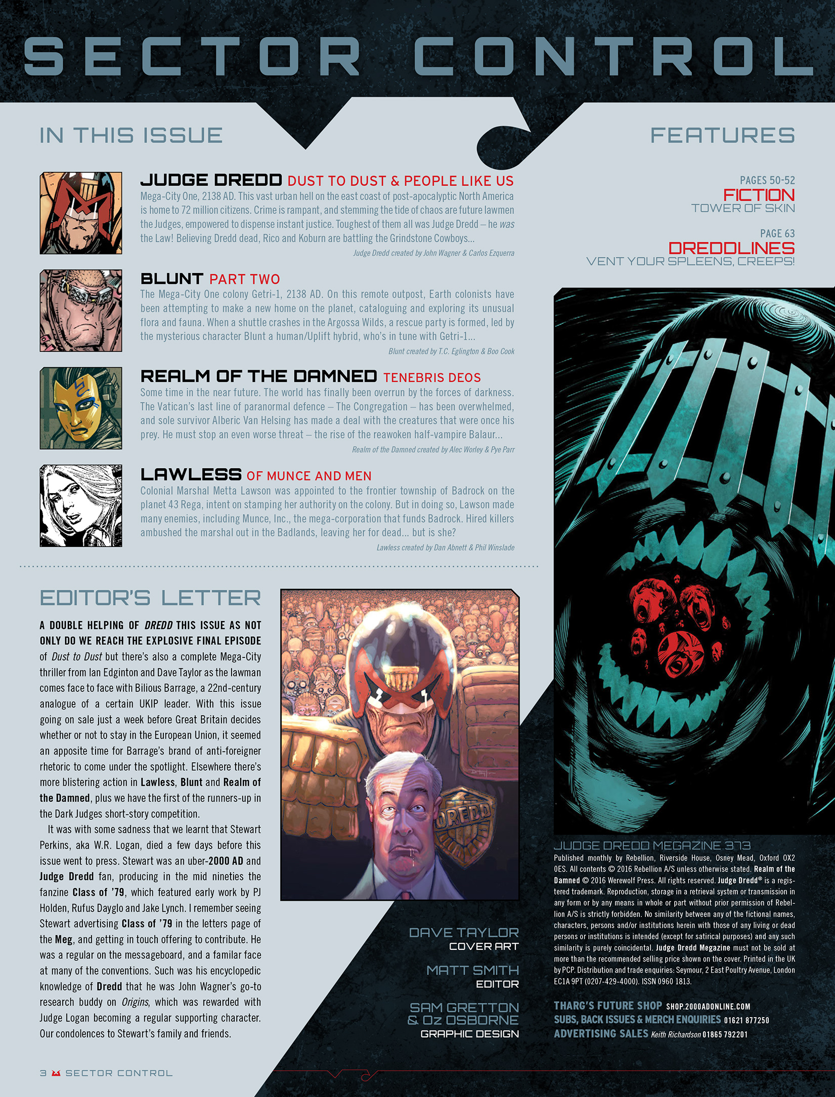 Read online Judge Dredd Megazine (Vol. 5) comic -  Issue #373 - 3