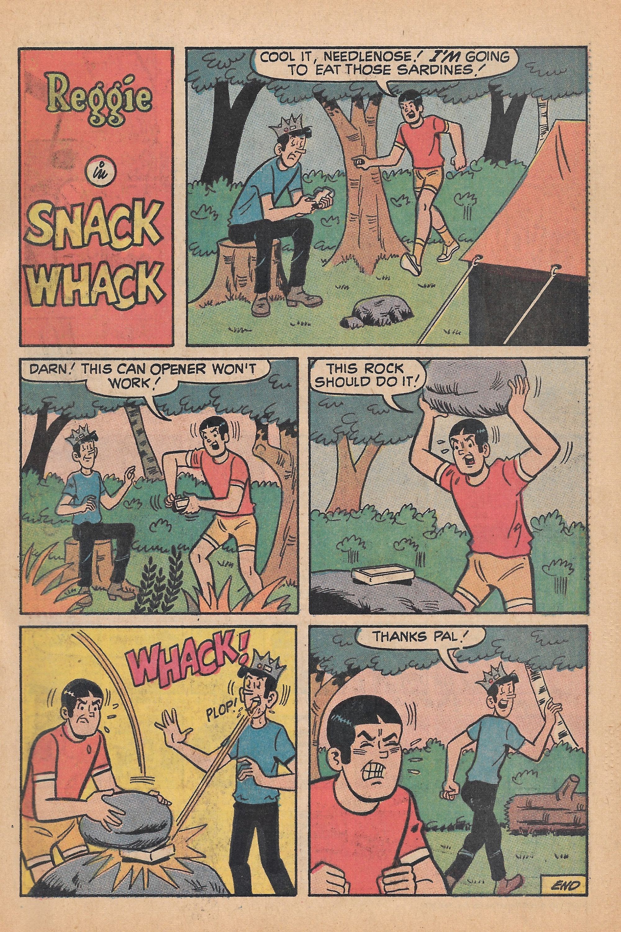 Read online Reggie's Wise Guy Jokes comic -  Issue #15 - 57
