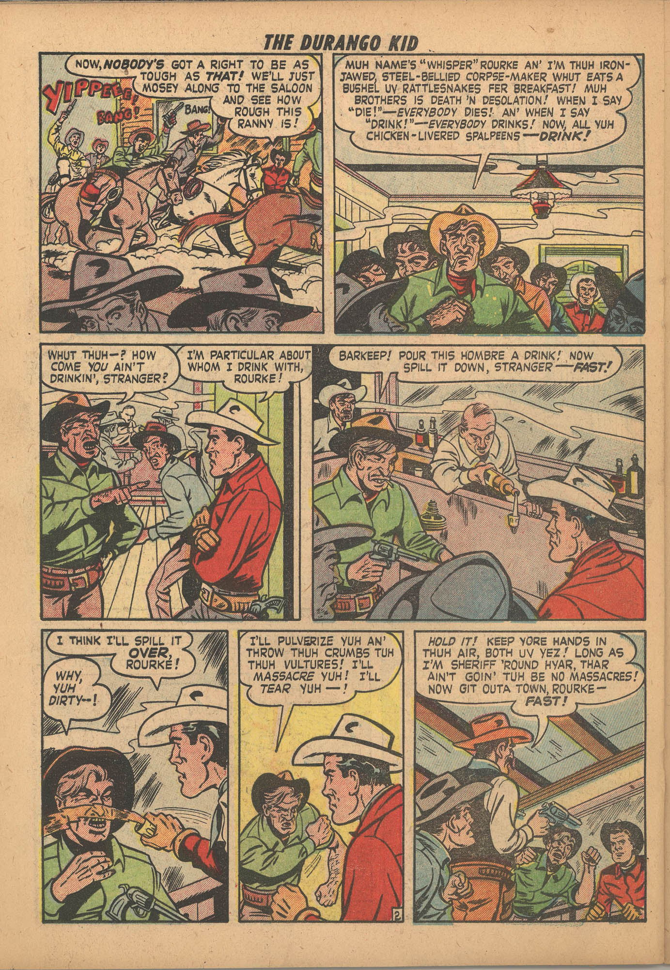 Read online Charles Starrett as The Durango Kid comic -  Issue #2 - 20