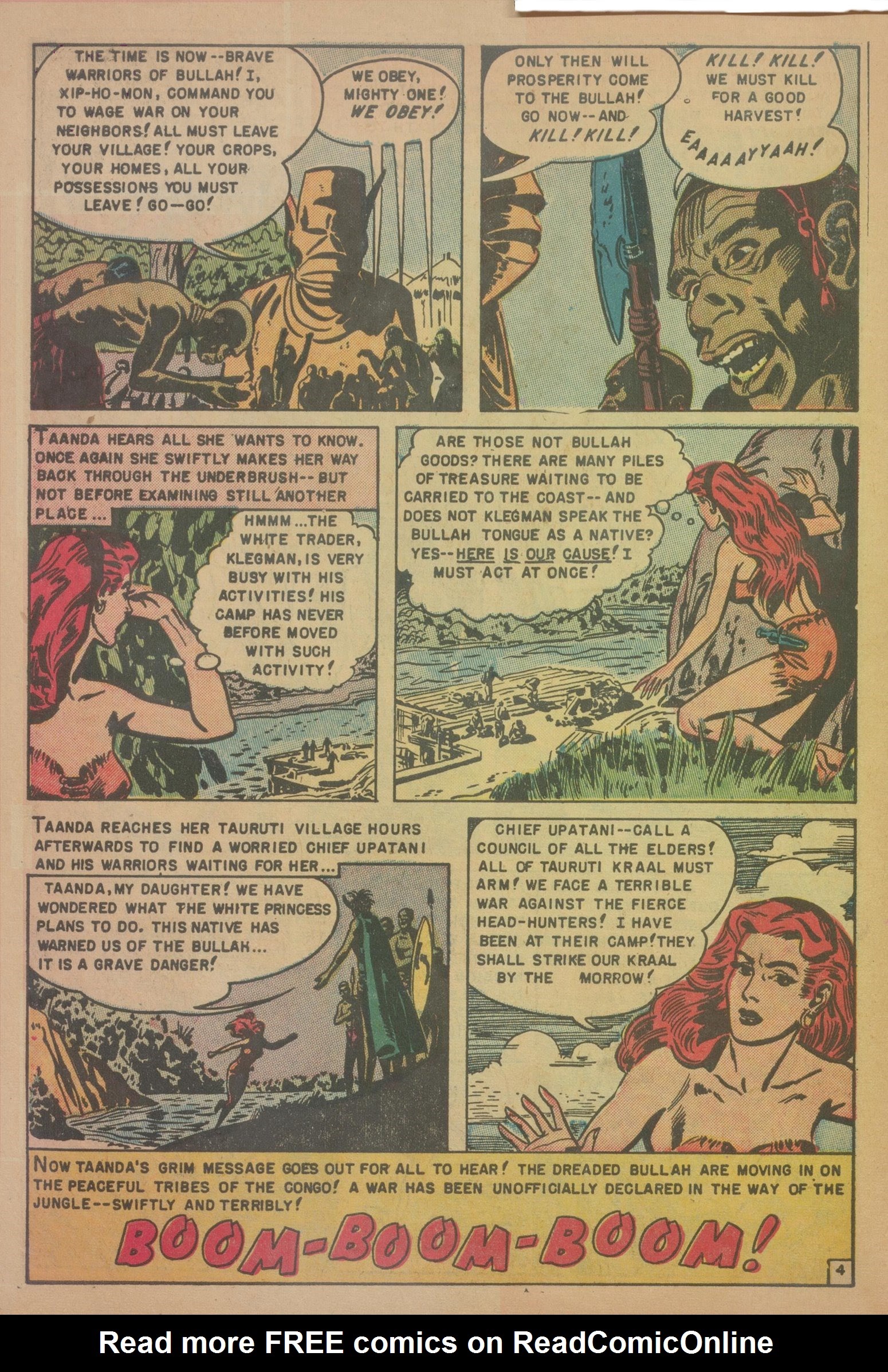 Read online Taanda White Princess of the Jungle comic -  Issue #4 - 6