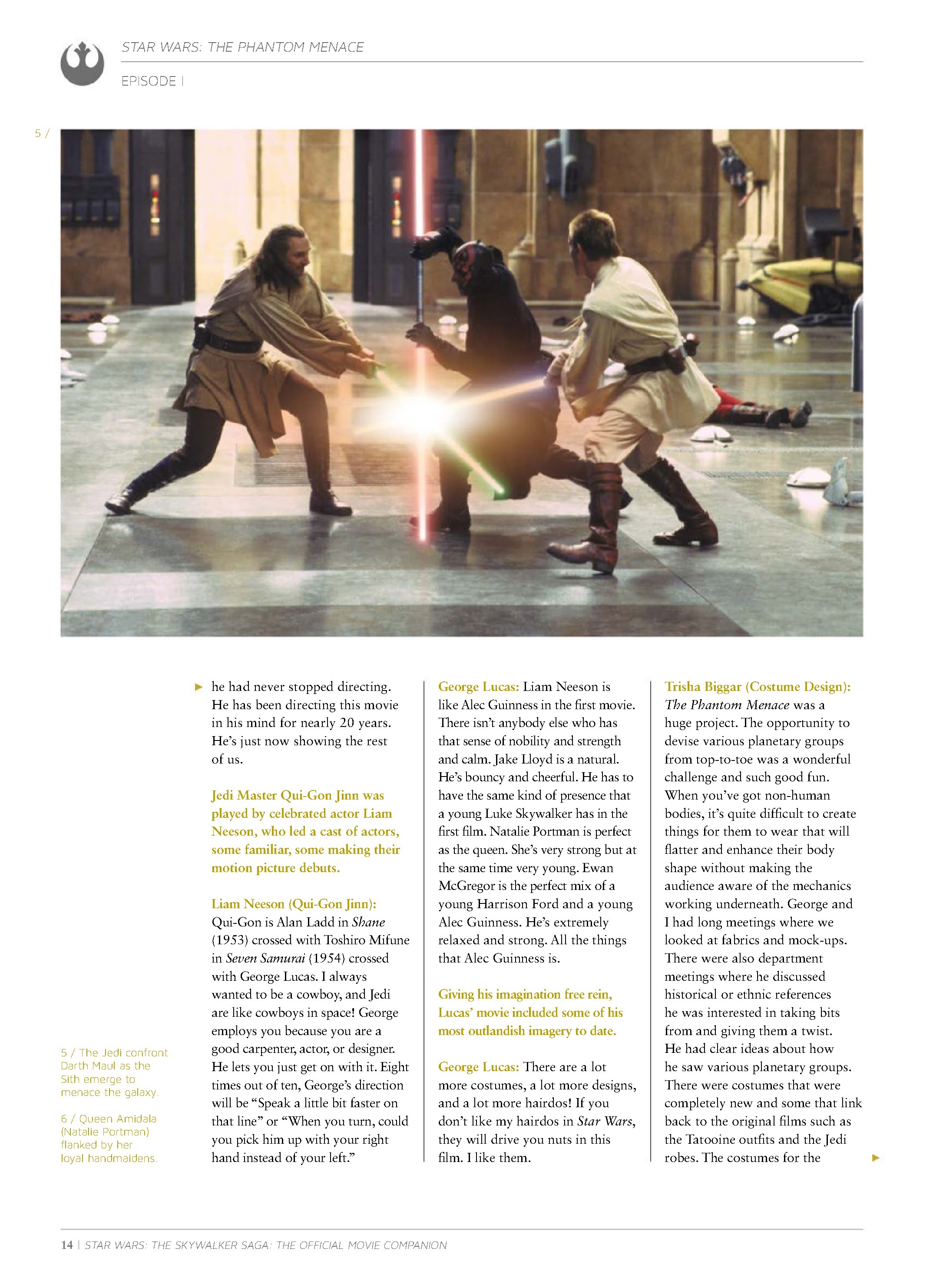 Read online Star Wars: The Skywalker Saga The Official Collector's Edition Book comic -  Issue # TPB (Part 1) - 14