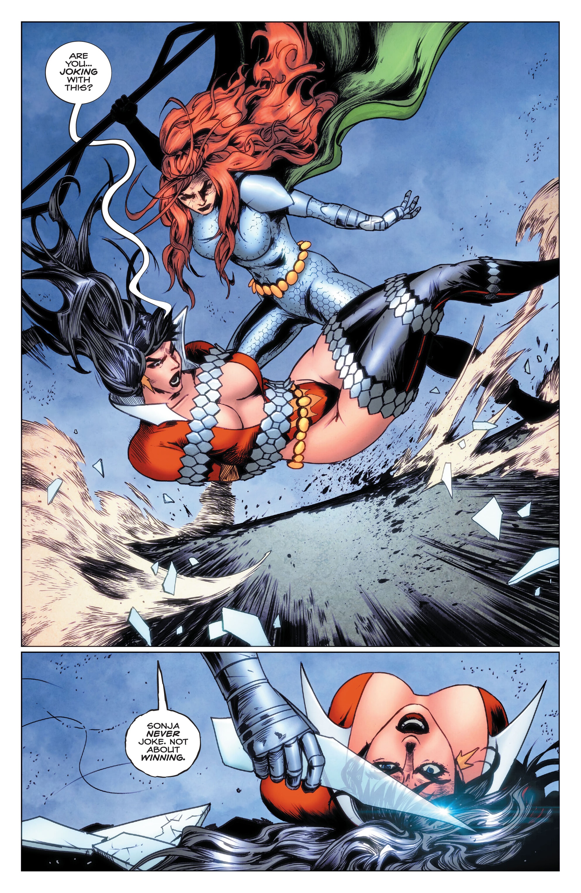 Read online Red Sonja: The Superpowers comic -  Issue # TPB (Part 2) - 17