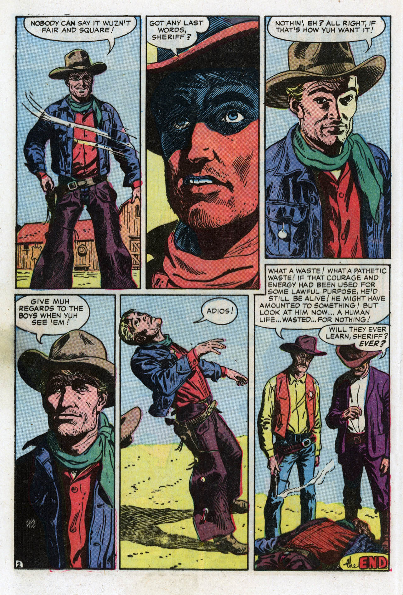 Read online Western Gunfighters (1956) comic -  Issue #25 - 23
