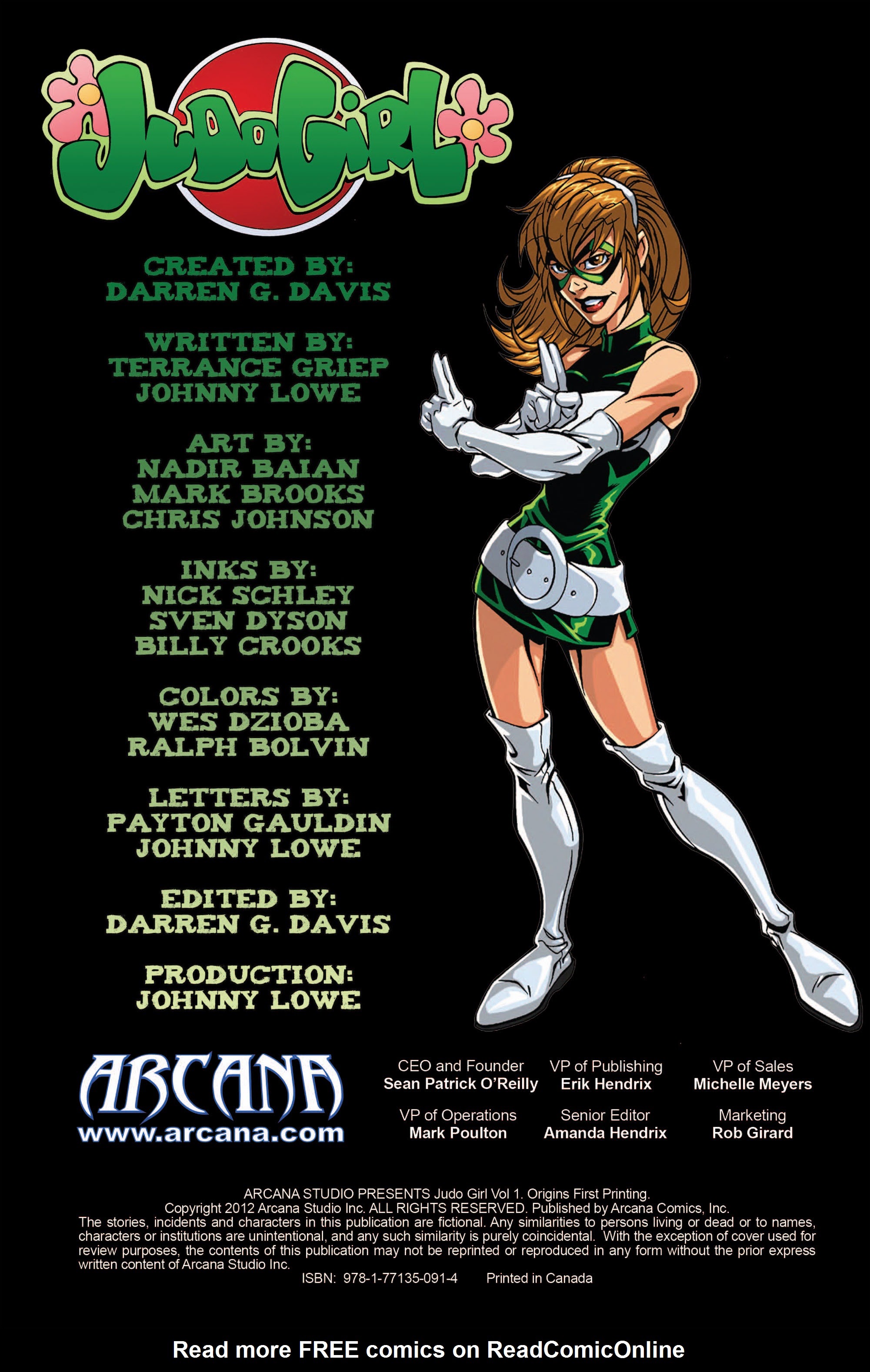Read online Judo Girl comic -  Issue # TPB 1 - 2