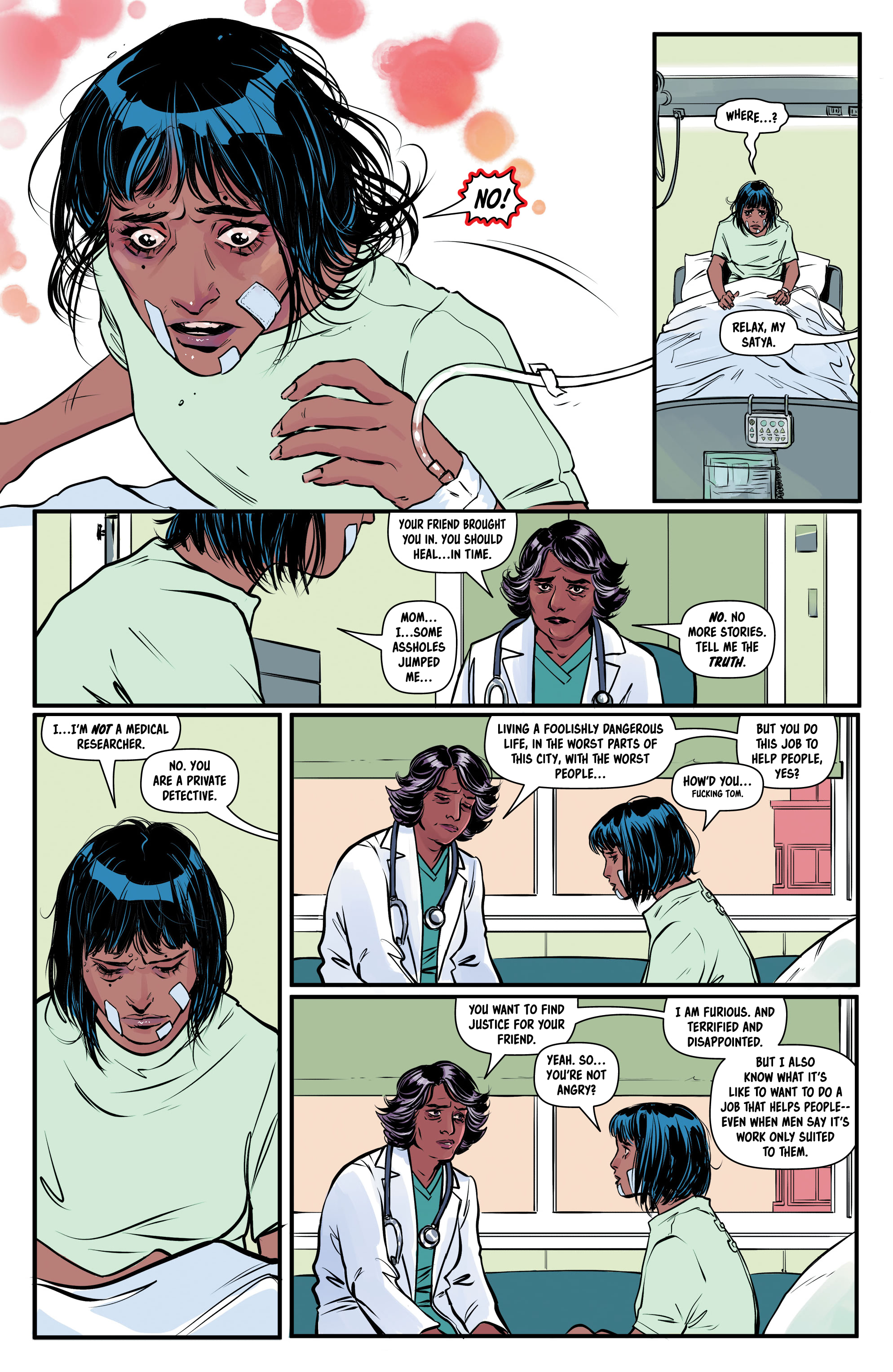 Read online Bylines in Blood comic -  Issue #3 - 6