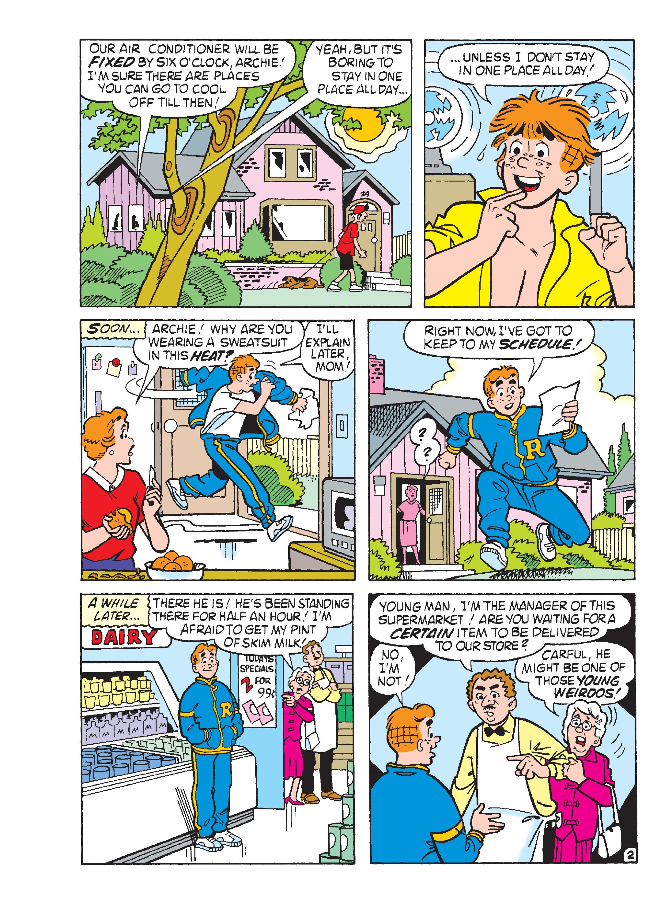 Read online Archie's Double Digest Magazine comic -  Issue #263 - 116