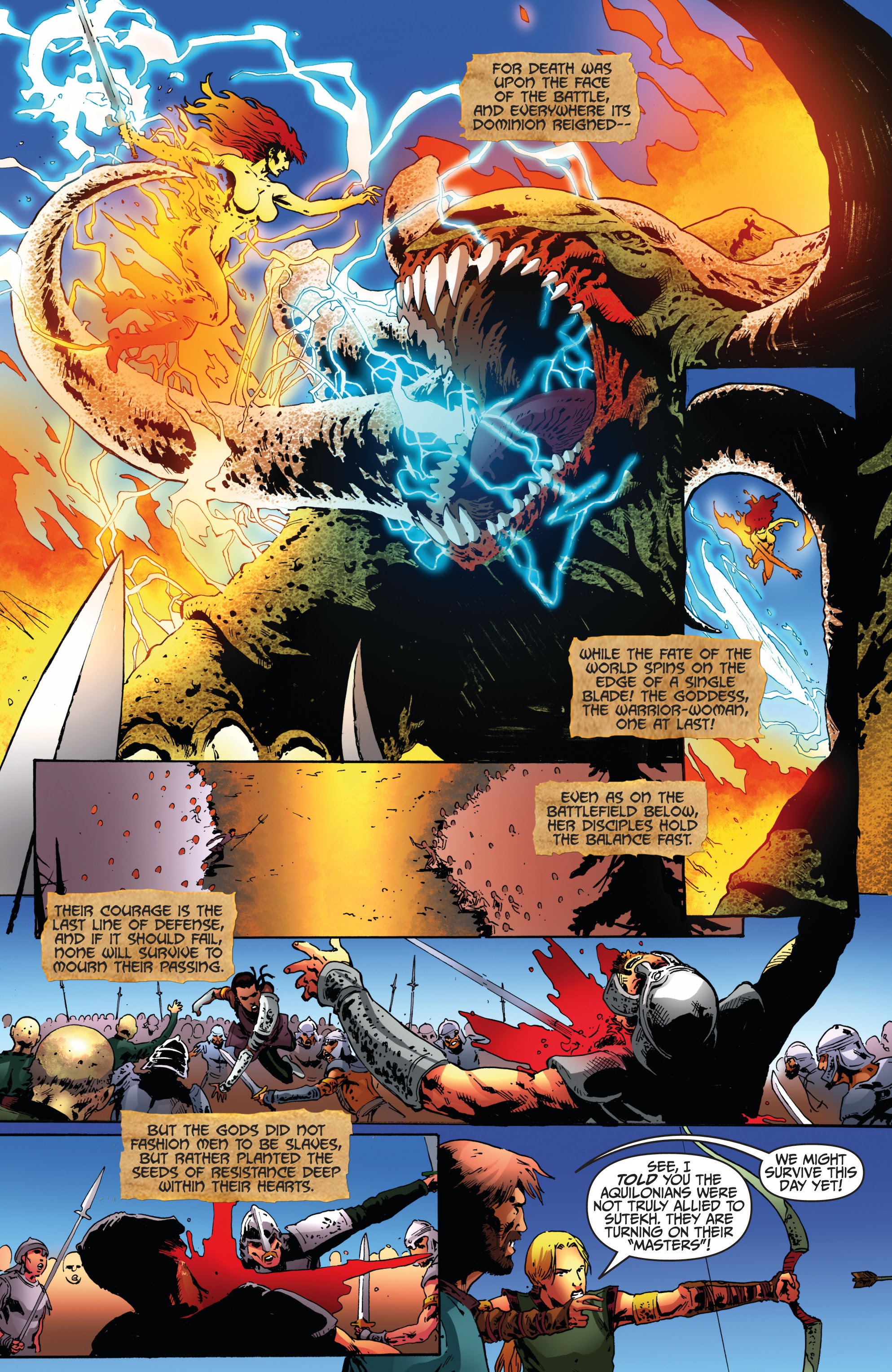 Read online Red Sonja: Vulture's Circle comic -  Issue # _TPB - 108