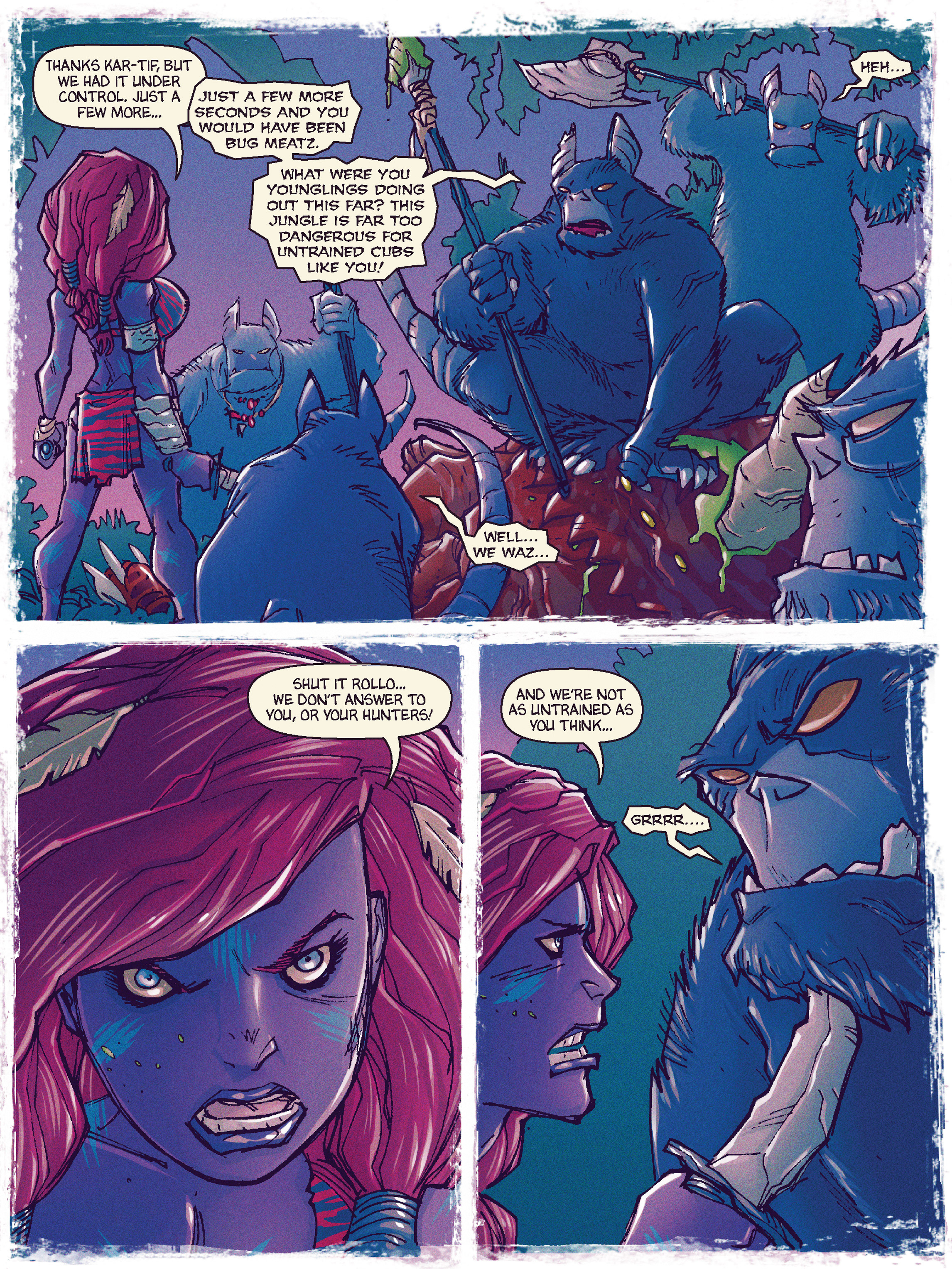 Read online Kyrra: Alien Jungle Girl comic -  Issue #2 - 7