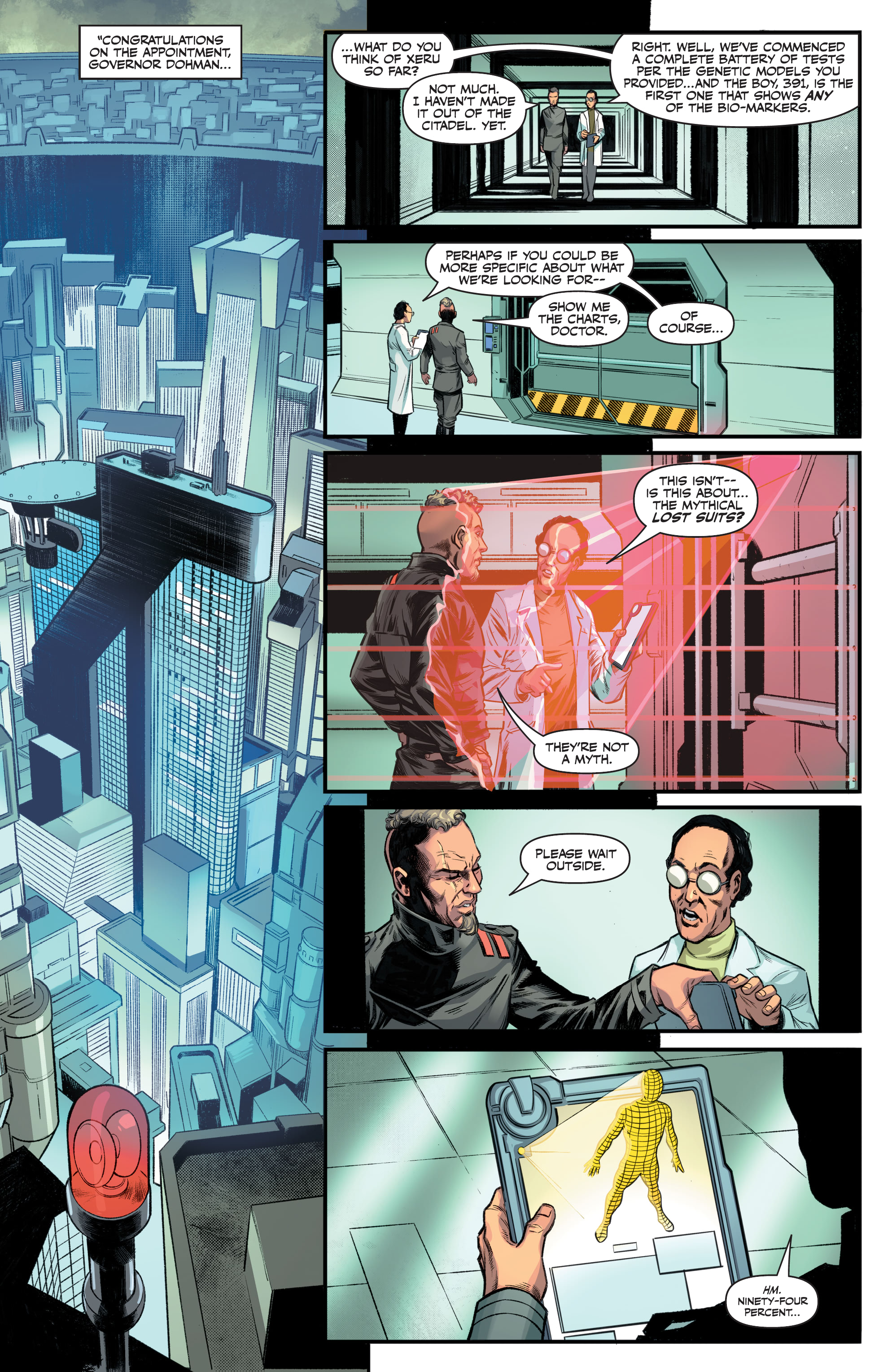 Read online Armorclads comic -  Issue #3 - 5