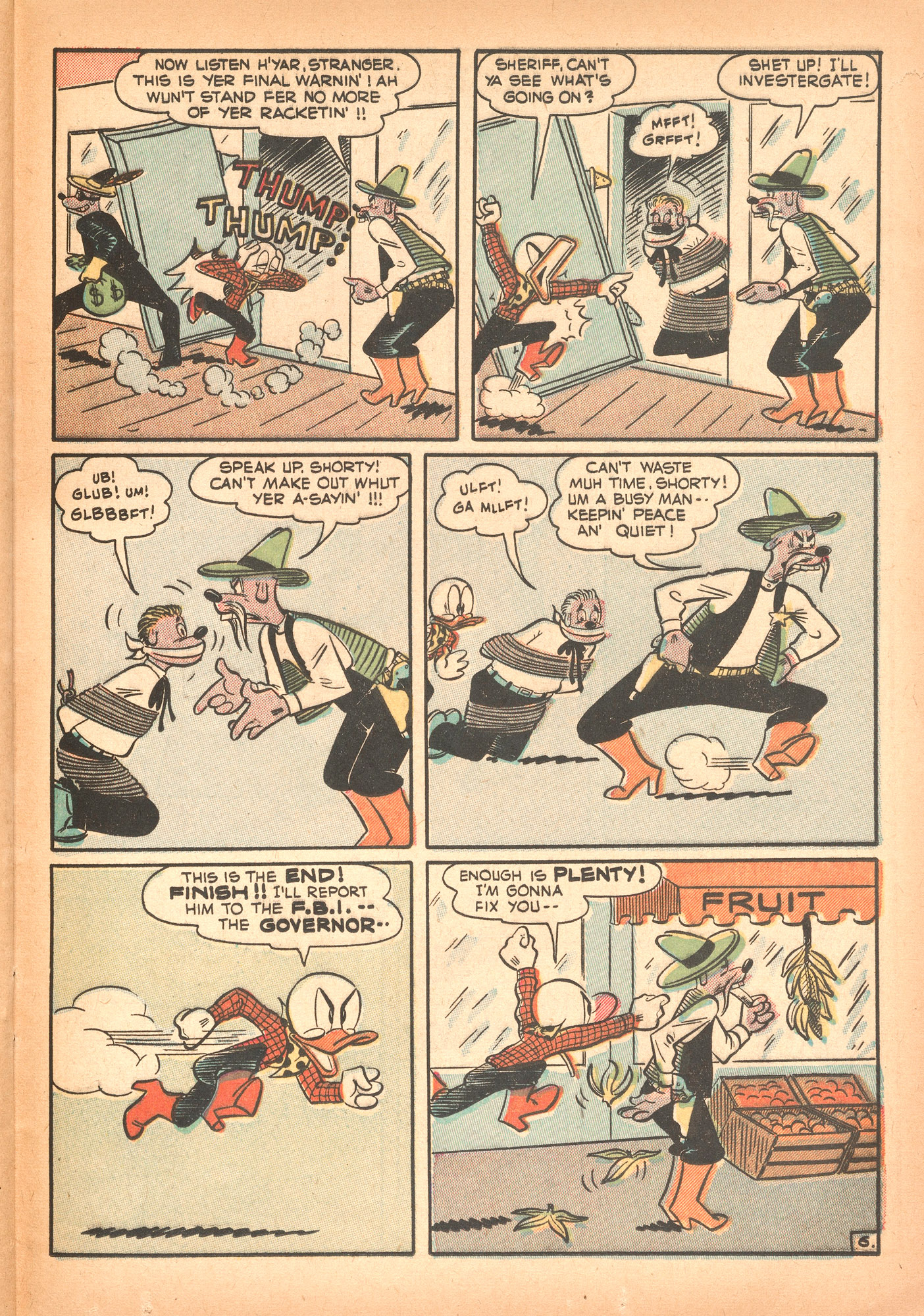 Read online Super Duck Comics comic -  Issue #31 - 37