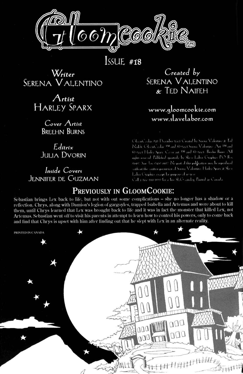 Read online GloomCookie comic -  Issue #18 - 2