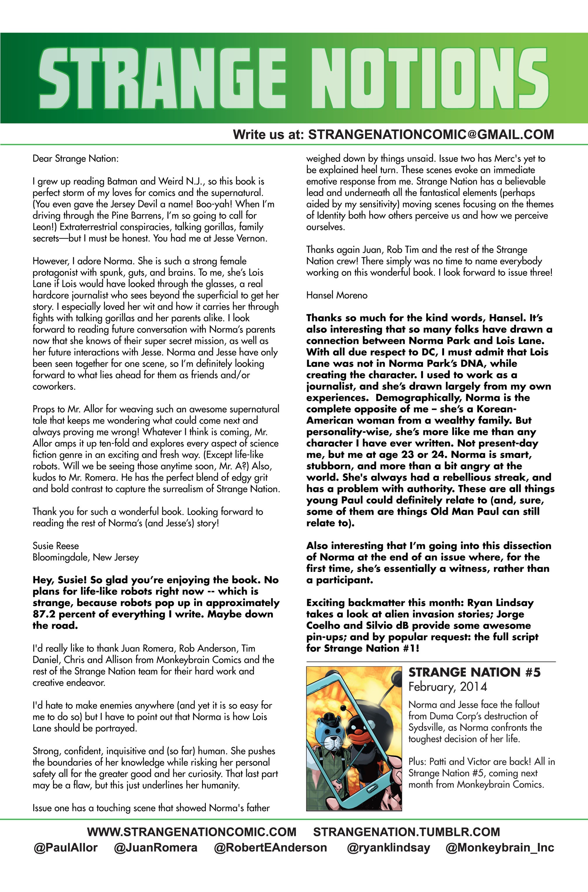 Read online Strange Nation comic -  Issue #4 - 15