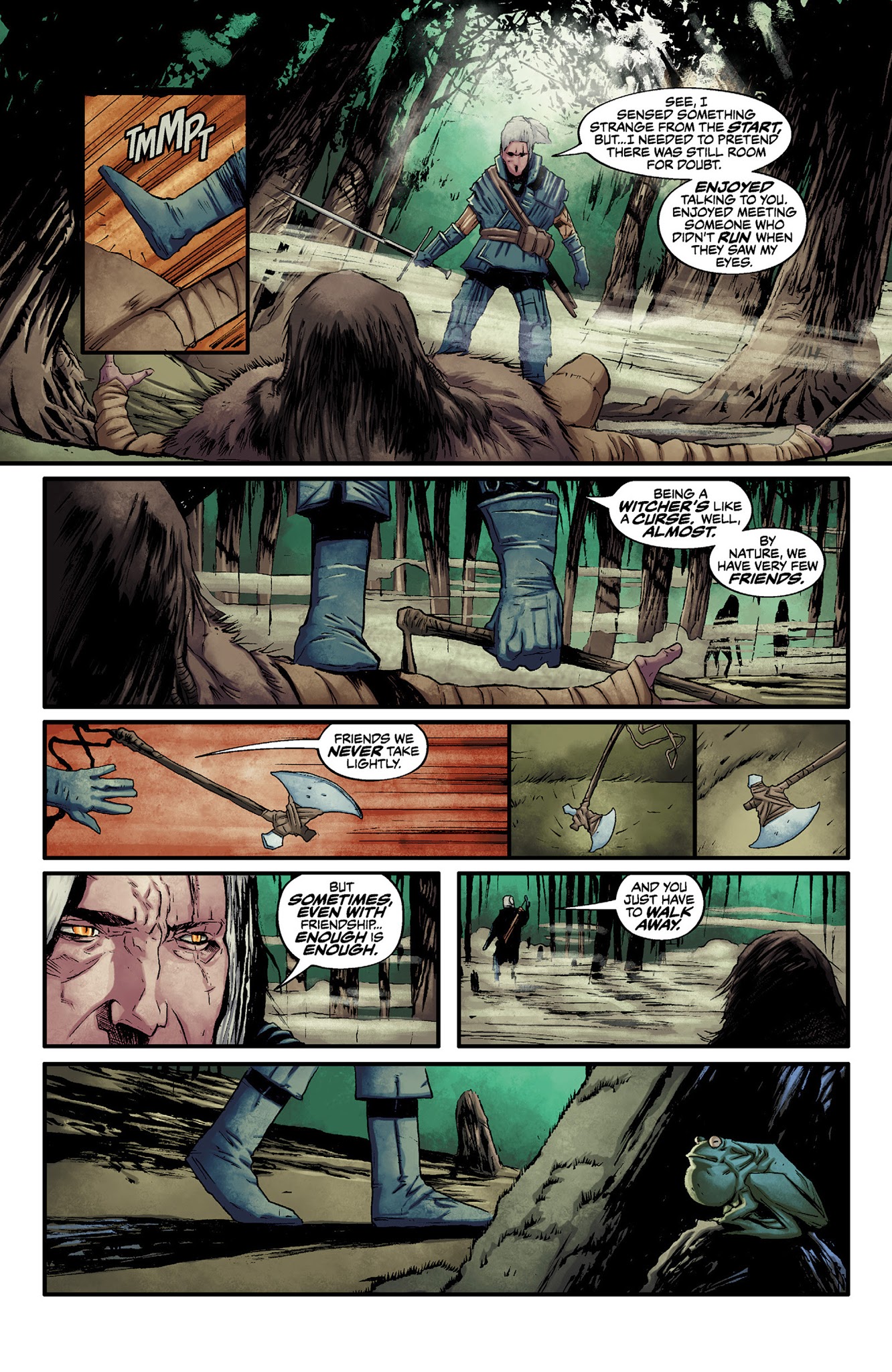 Read online The Witcher (2014) comic -  Issue # _TPB 1 - 122