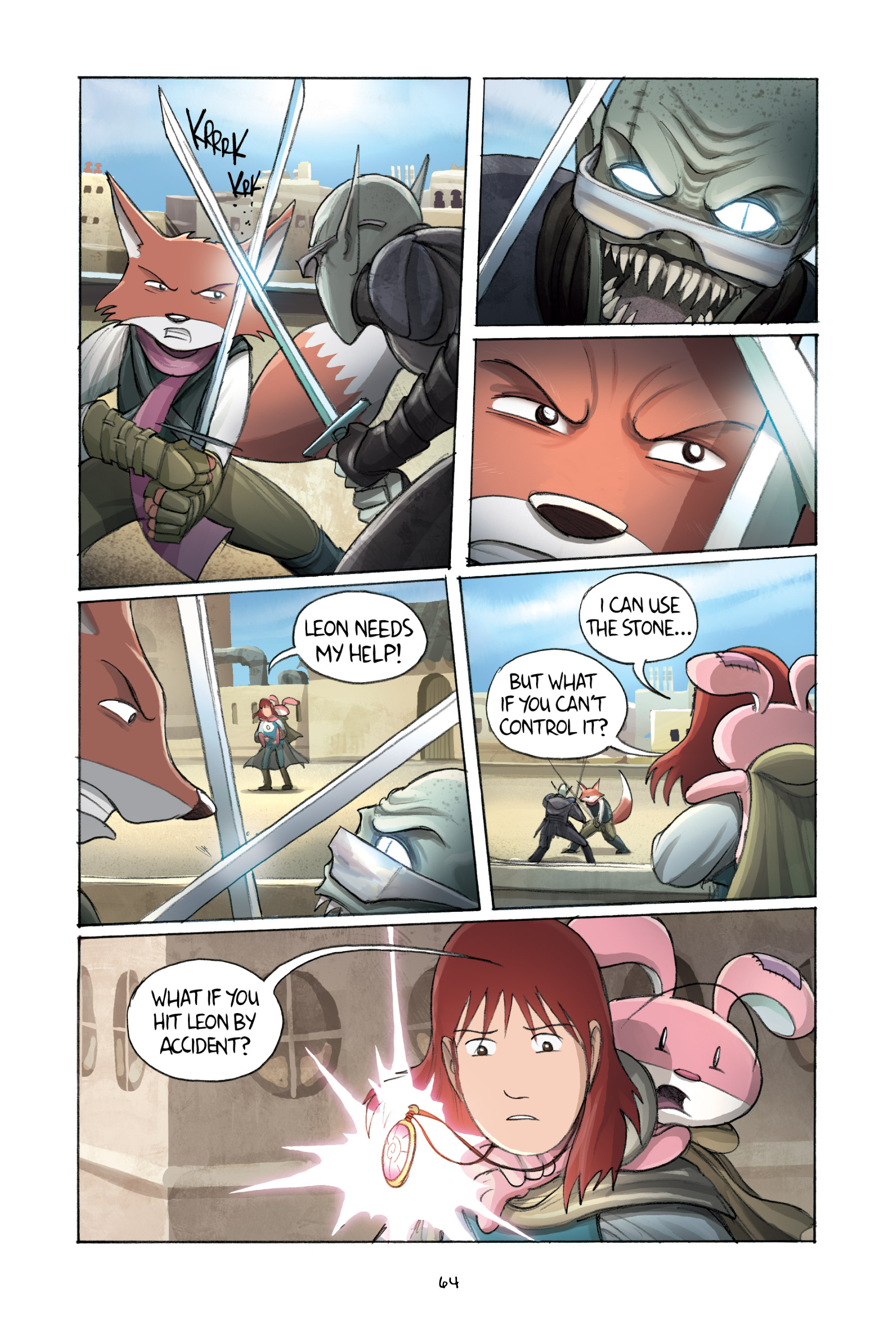 Read online Amulet comic -  Issue # TPB 2 (Part 1) - 66