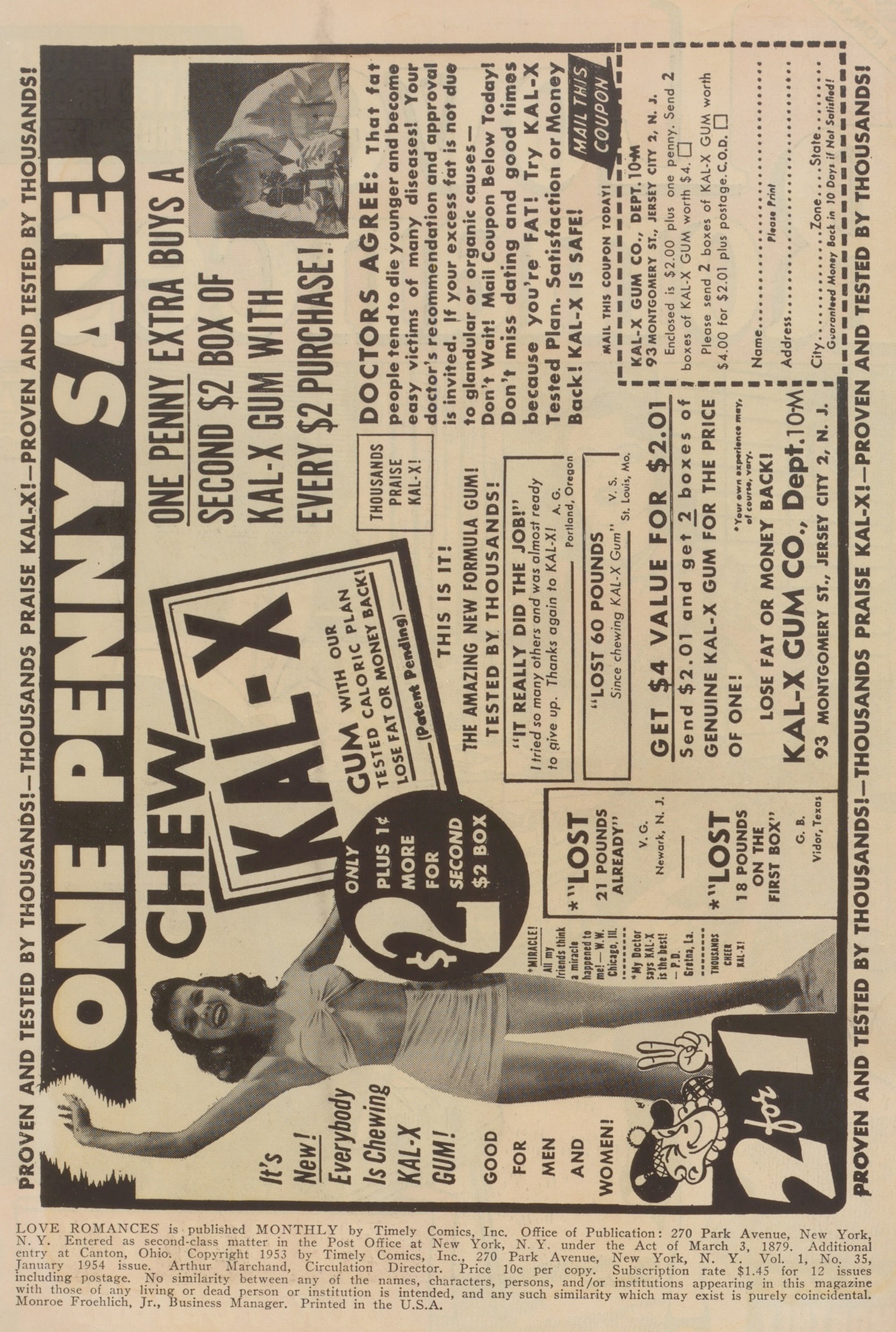 Read online Love Romances comic -  Issue #35 - 2