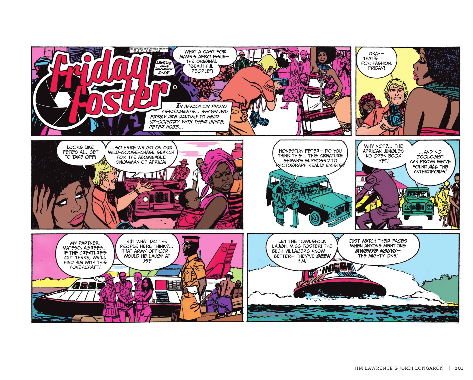 Read online Friday Foster: The Sunday Strips comic -  Issue # TPB (Part 3) - 2