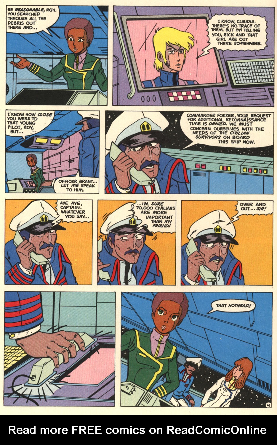 Read online Robotech The Macross Saga comic -  Issue #4 - 5