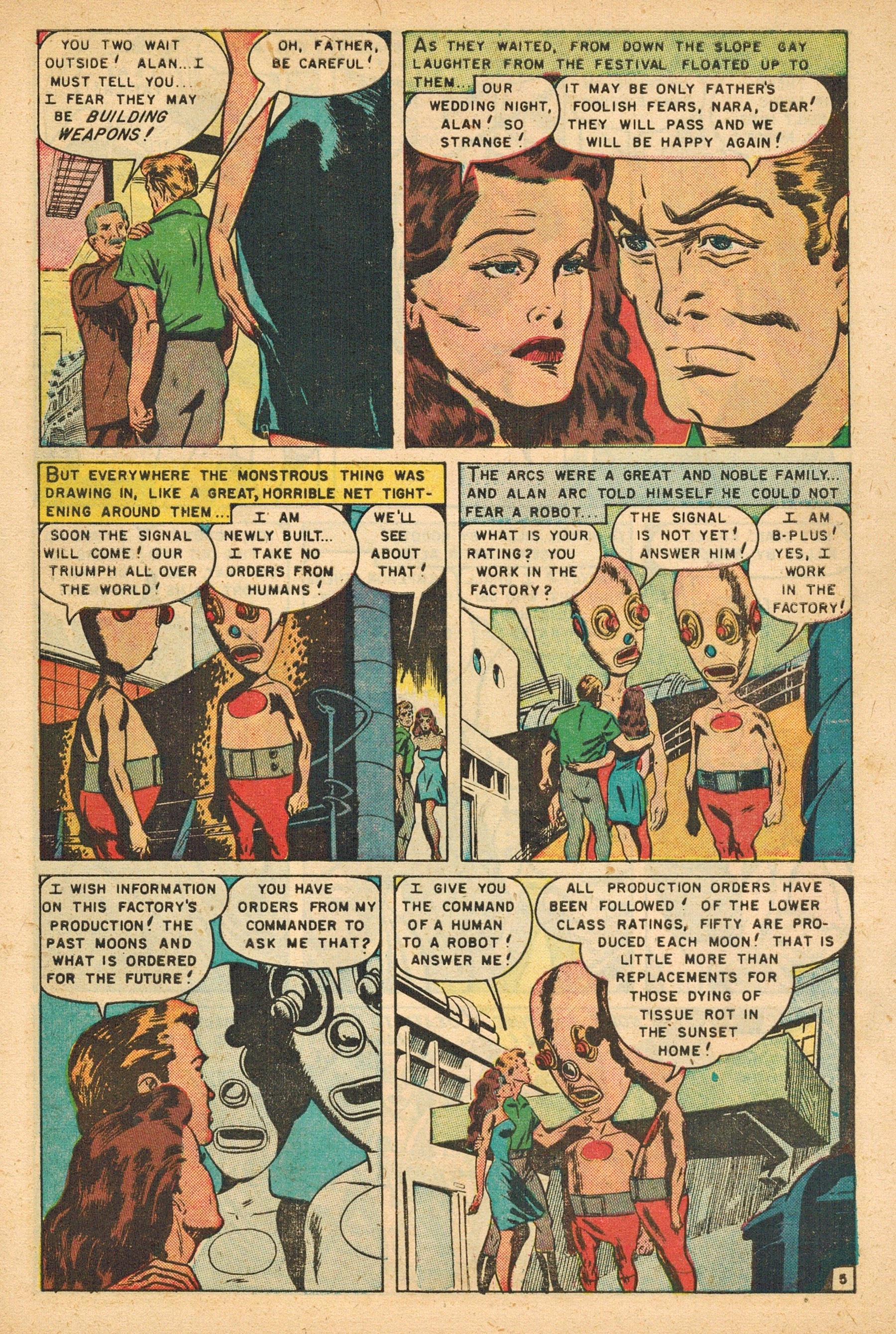 Read online Robotmen of the Lost Planet comic -  Issue # Full - 7