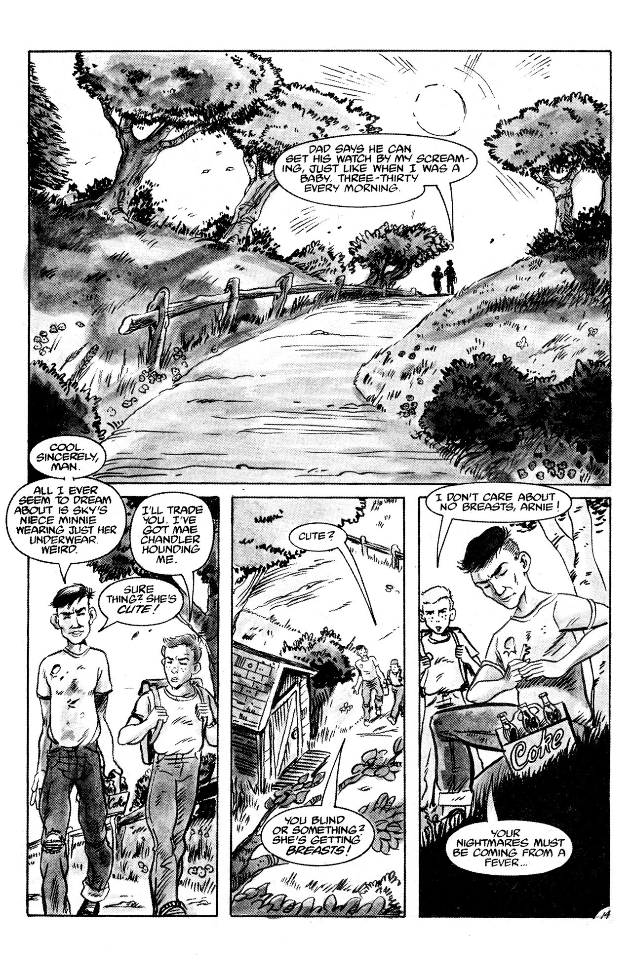 Read online Invaders From Mars (1990) comic -  Issue #1 - 16