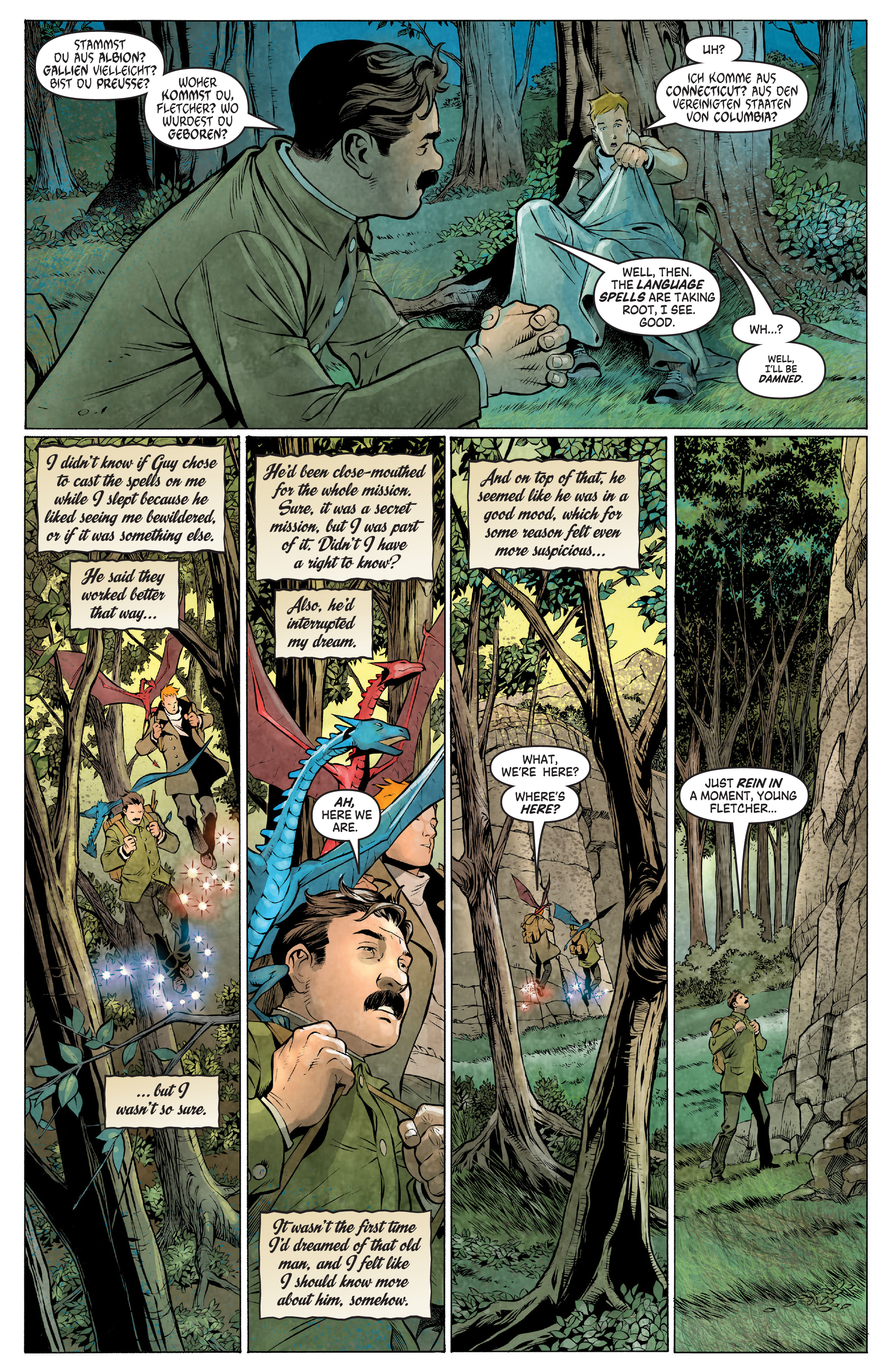 Read online Arrowsmith: Behind Enemy Lines comic -  Issue #5 - 4