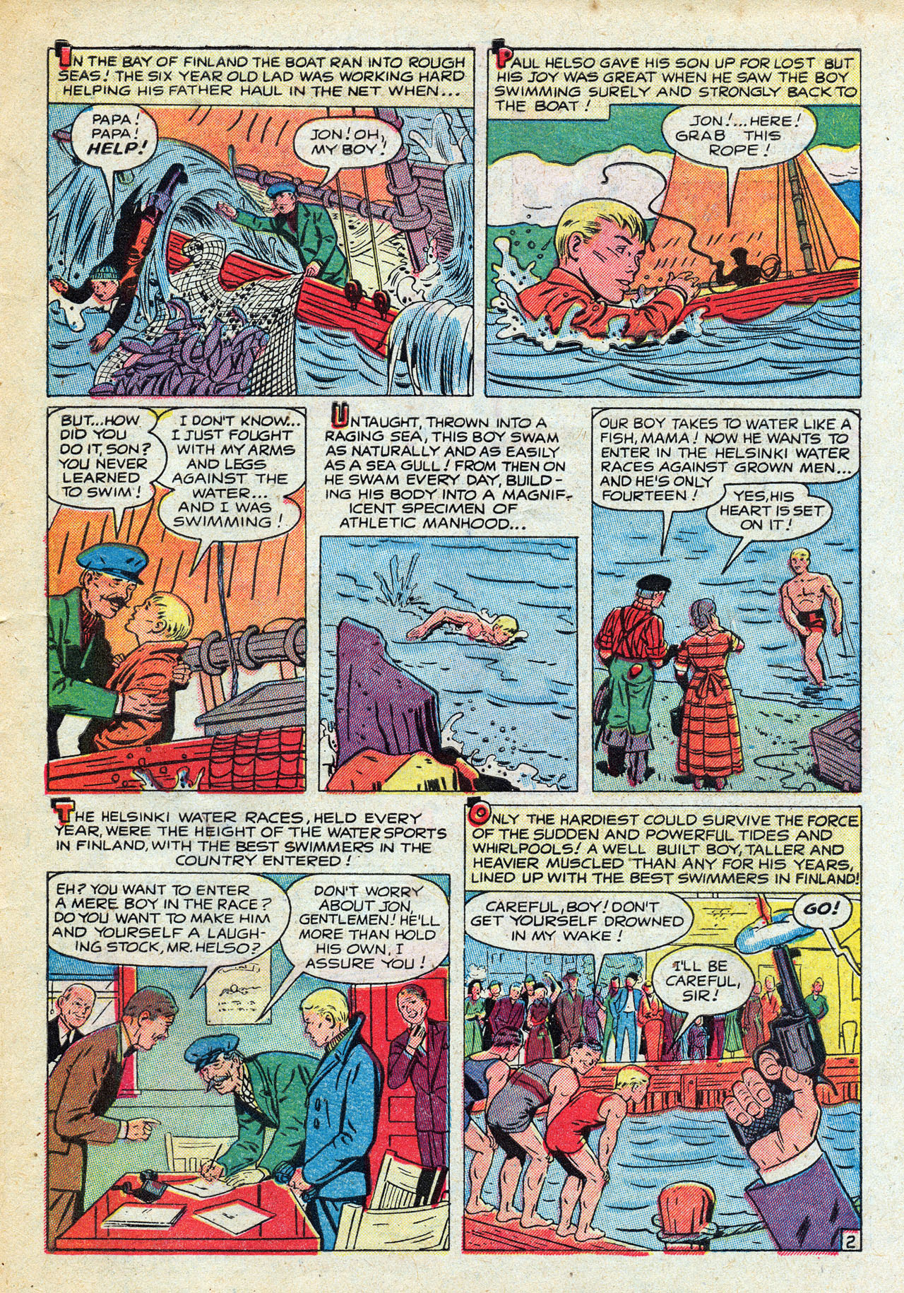 Read online Sports Action comic -  Issue #7 - 27