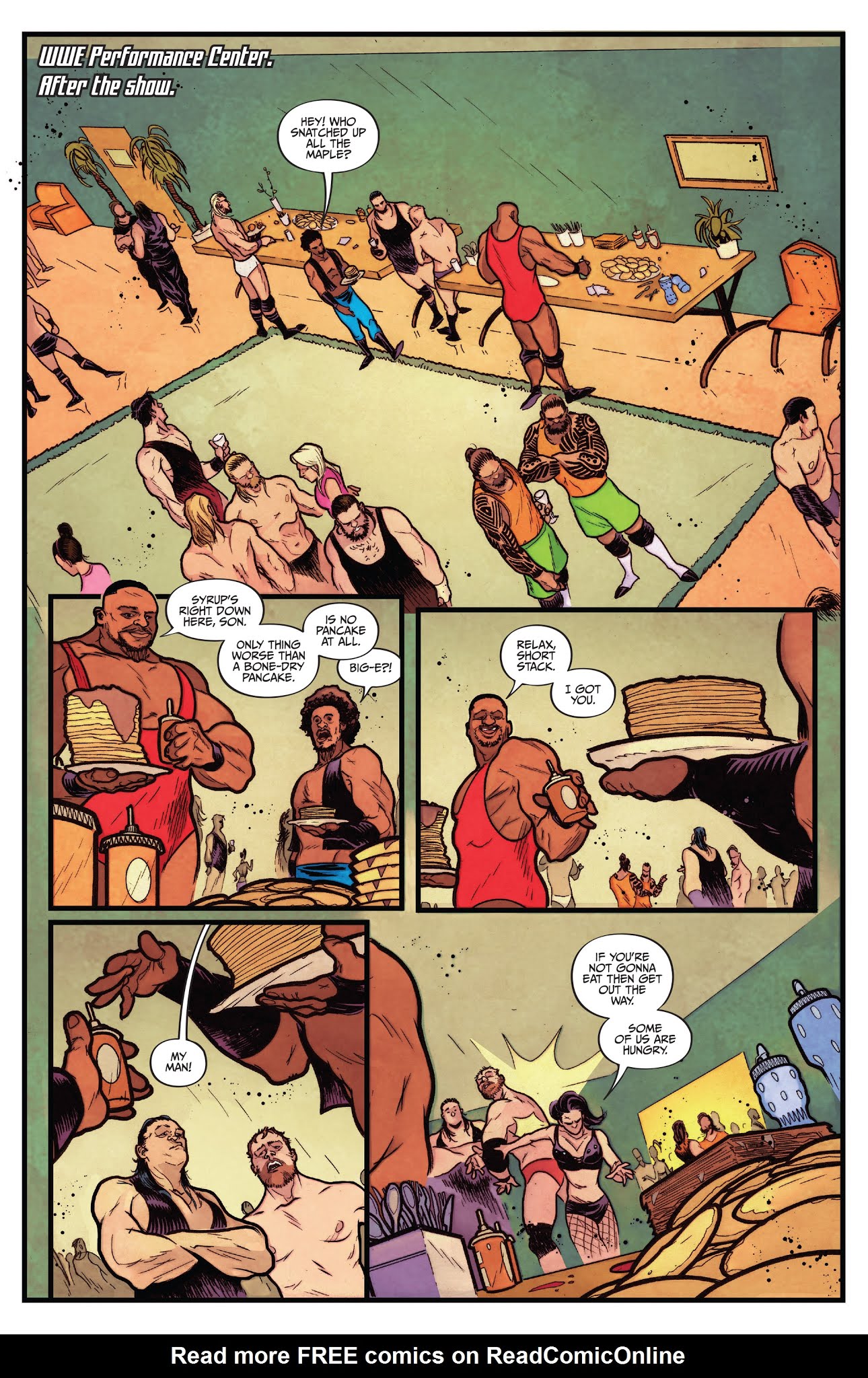 Read online WWE: NXT Takeover - The Blueprint comic -  Issue # Full - 21