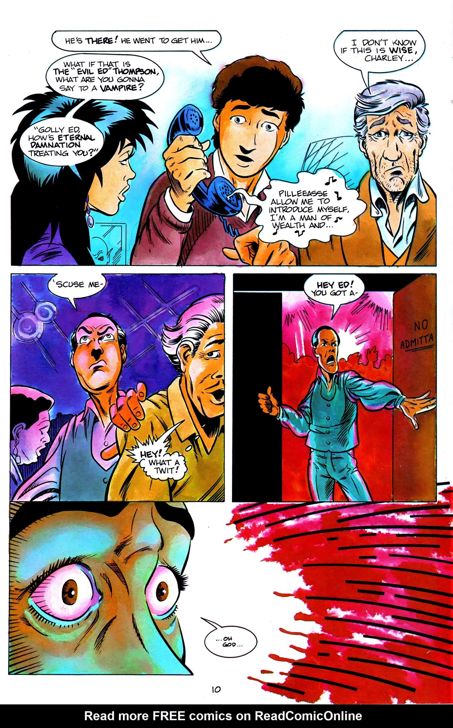 Read online Fright Night (1988) comic -  Issue #9 - 12