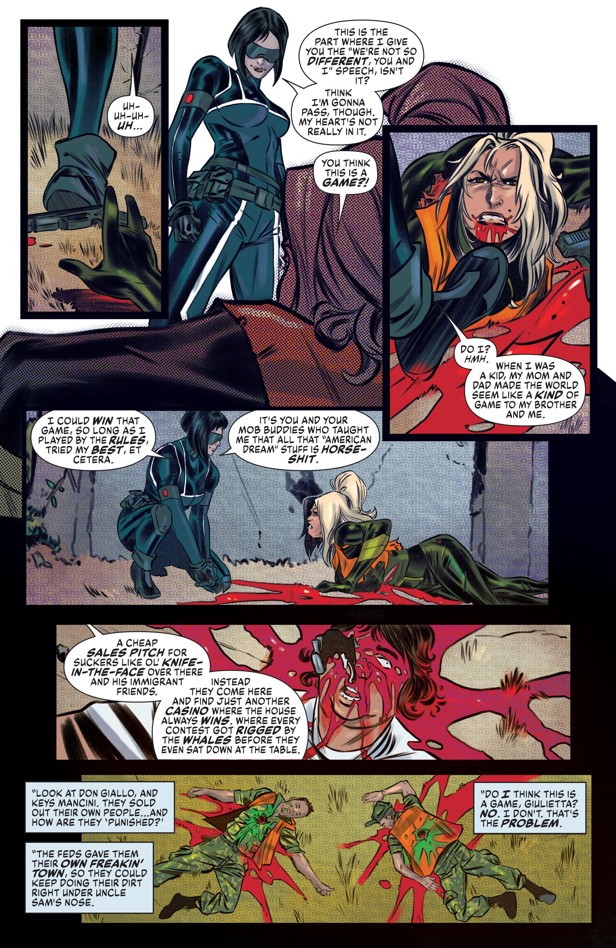 Read online Jennifer Blood (2021) comic -  Issue #3 - 22