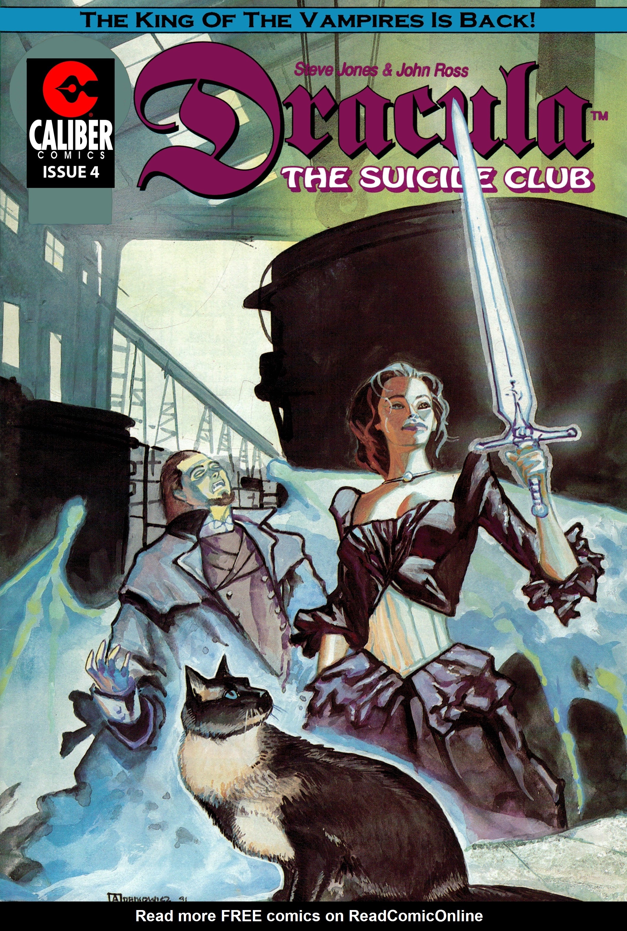 Read online Dracula: The Suicide Club comic -  Issue #4 - 1