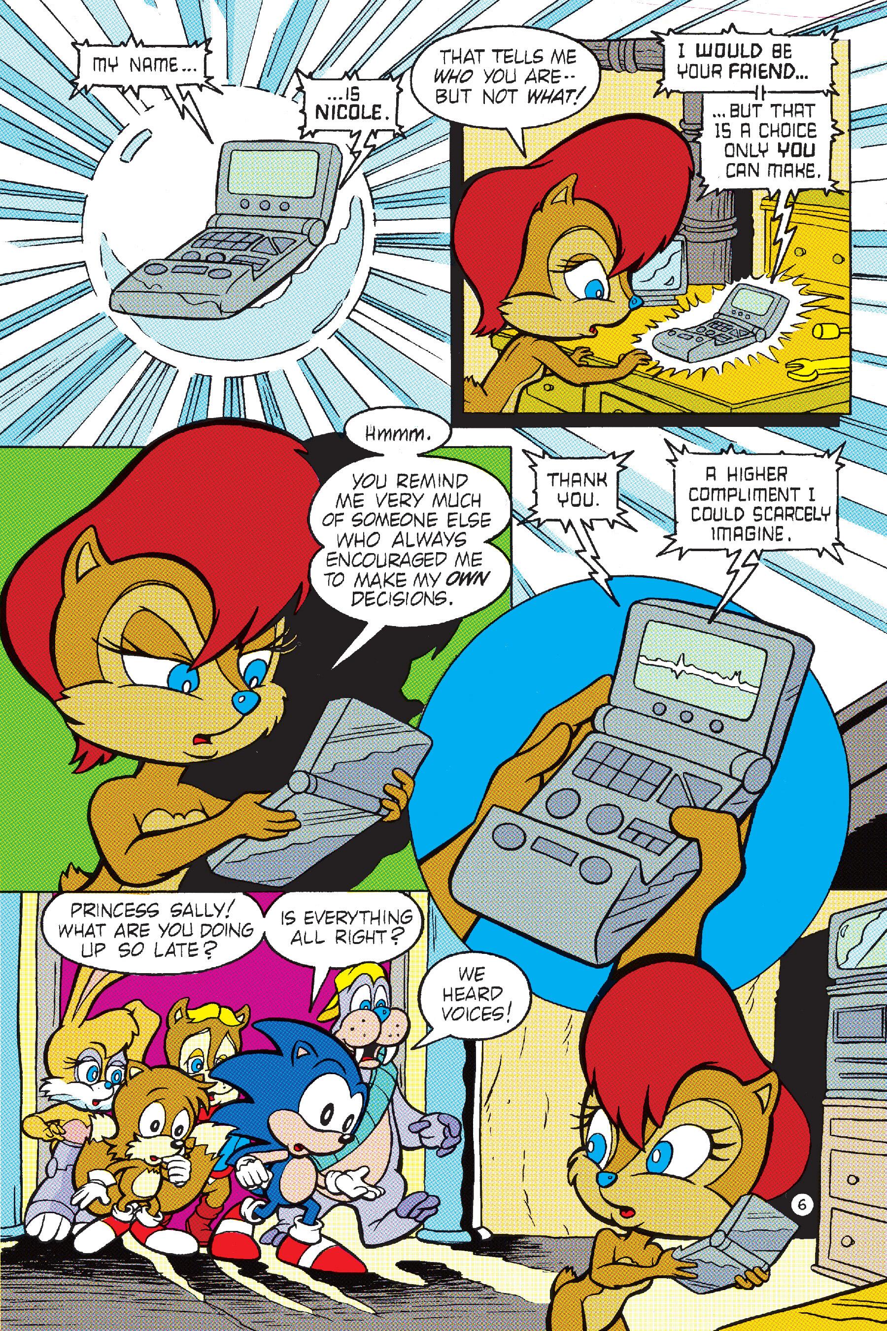 Read online Sonic The Hedgehog In Your Face Special comic -  Issue # Full - 7