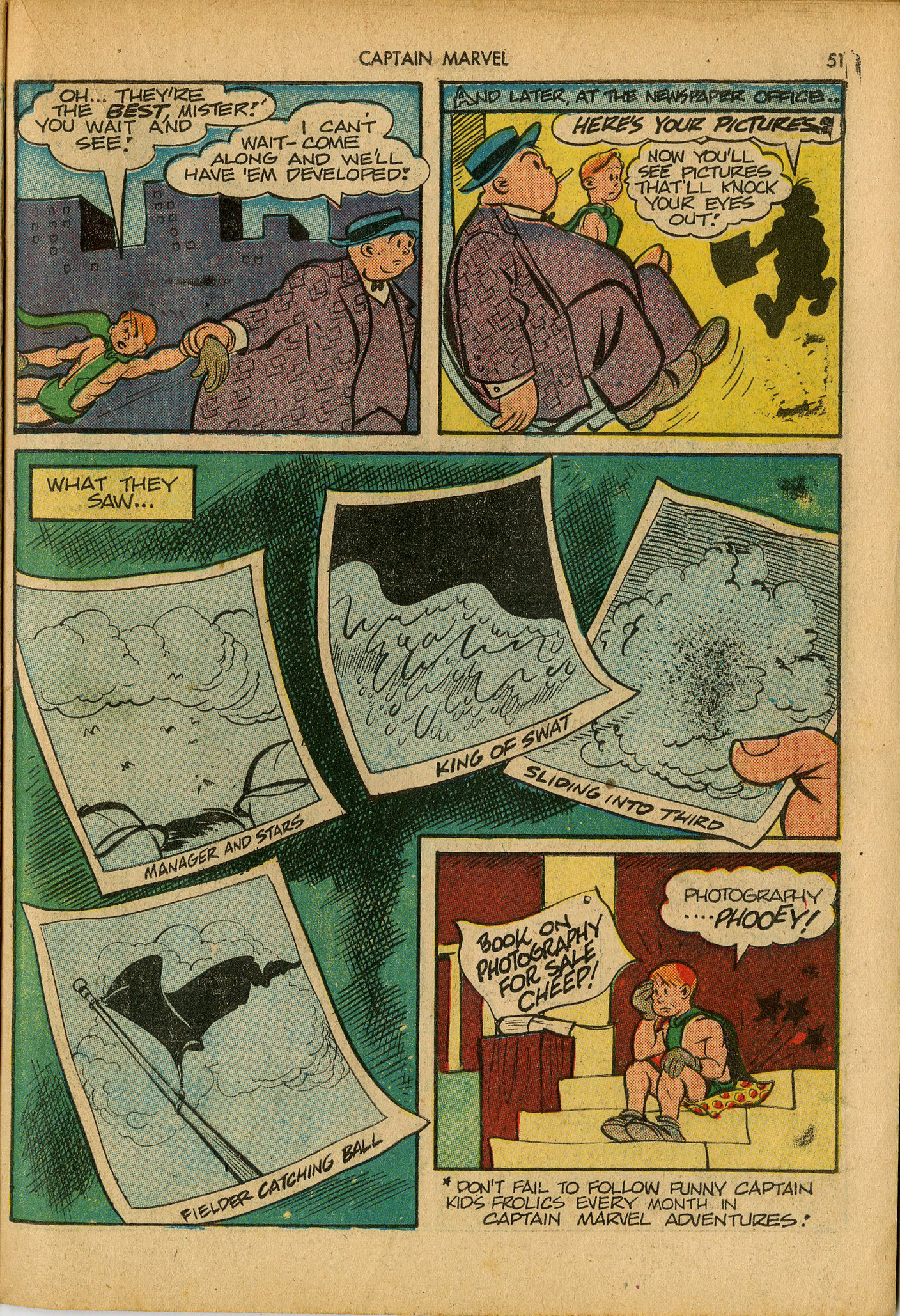 Read online Captain Marvel Adventures comic -  Issue #25 - 51