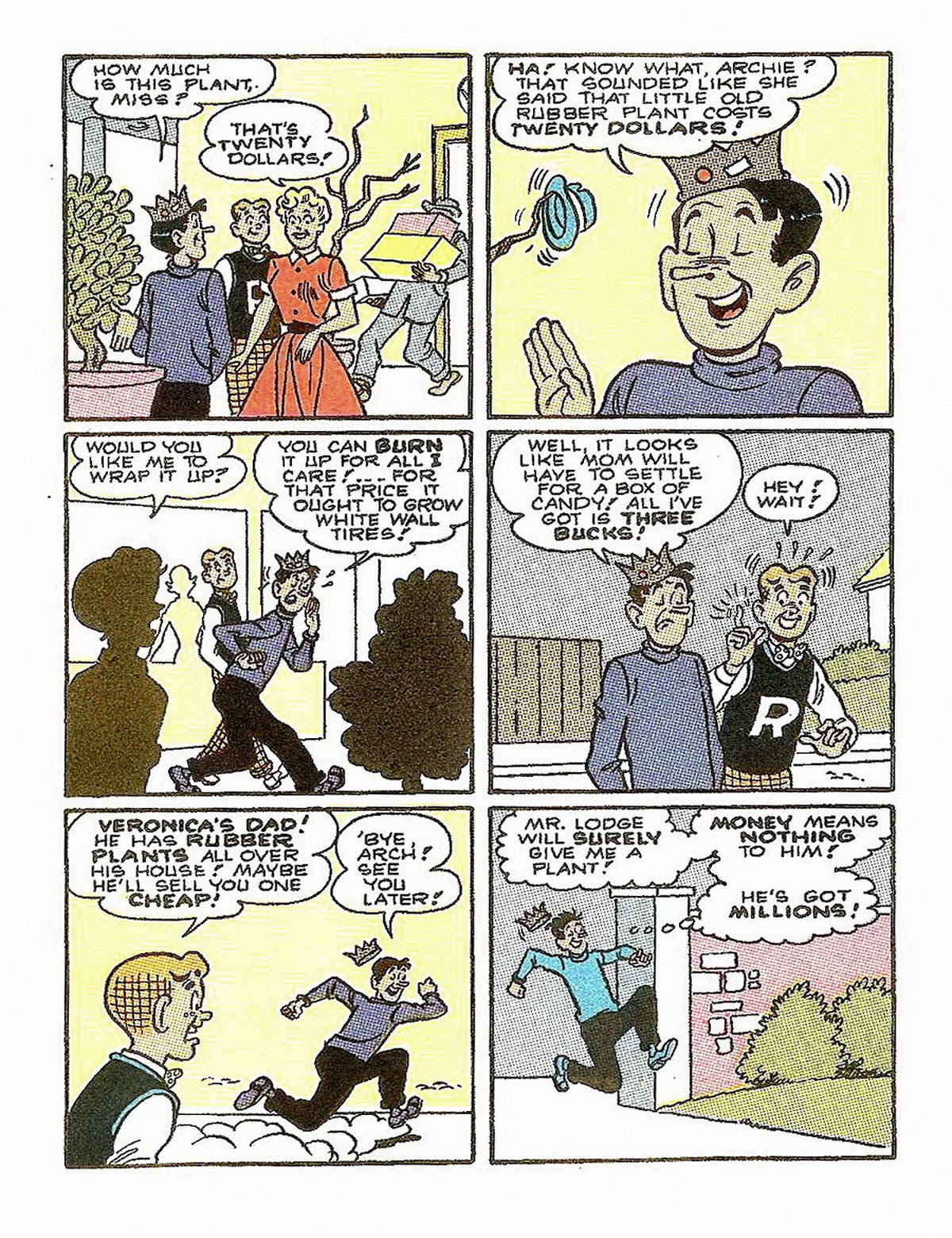 Read online Archie's Double Digest Magazine comic -  Issue #53 - 210