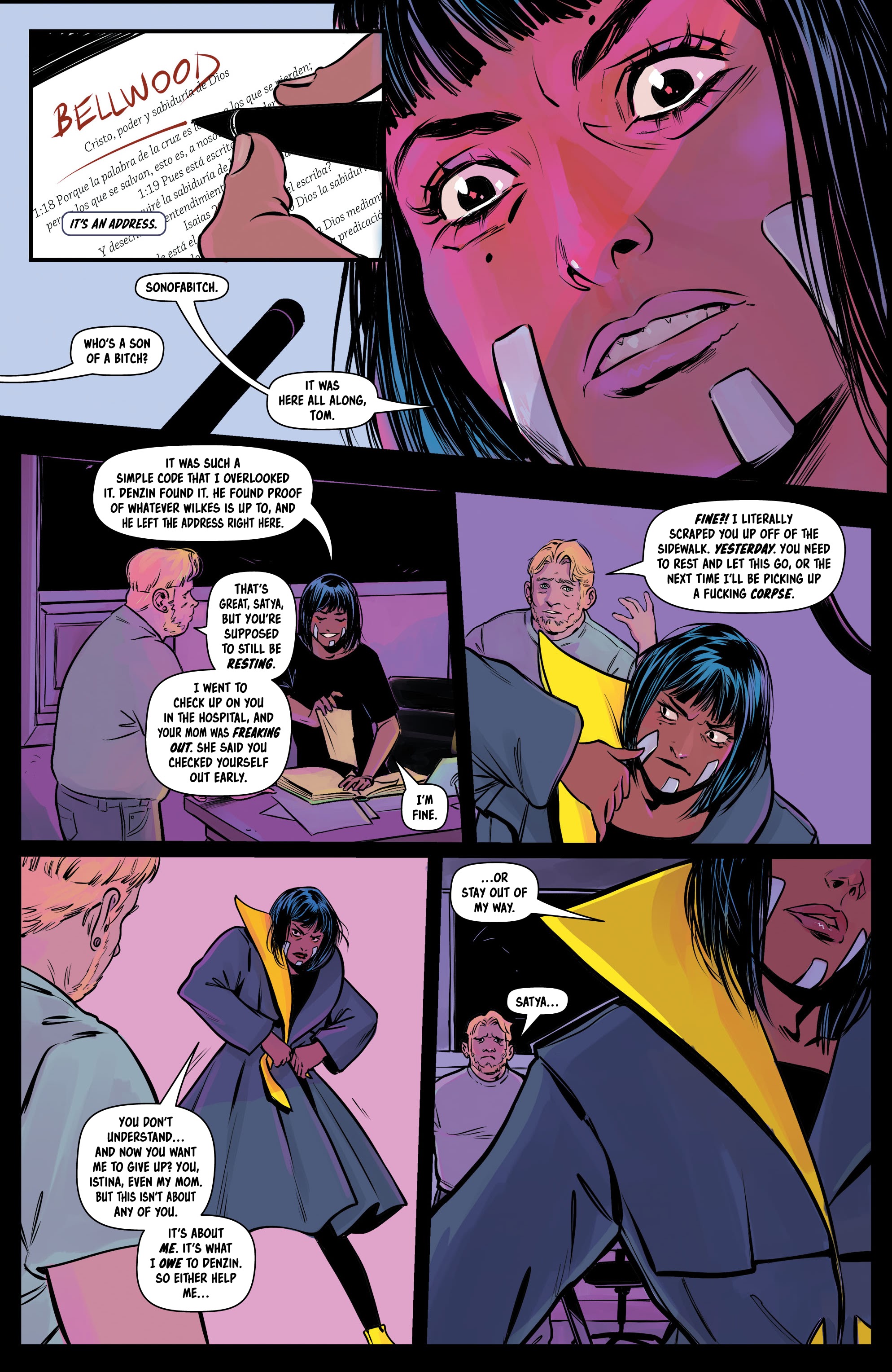 Read online Bylines in Blood comic -  Issue #3 - 13