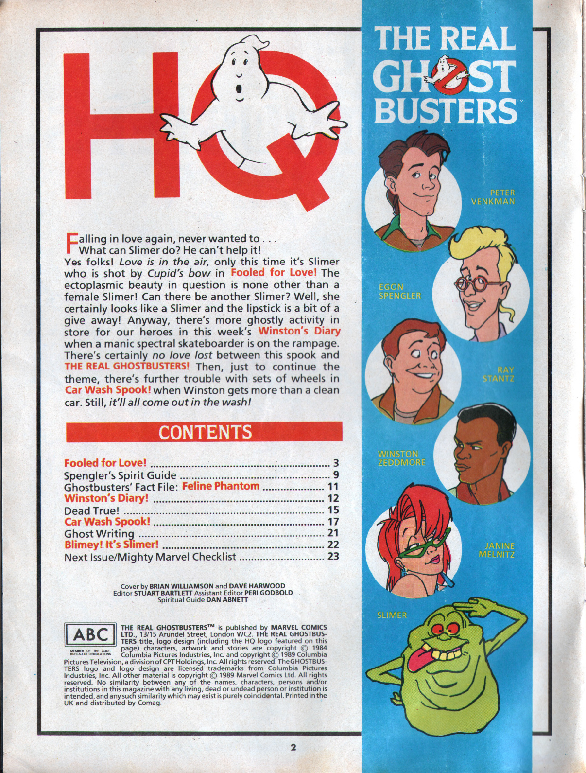 Read online The Real Ghostbusters comic -  Issue #53 - 2