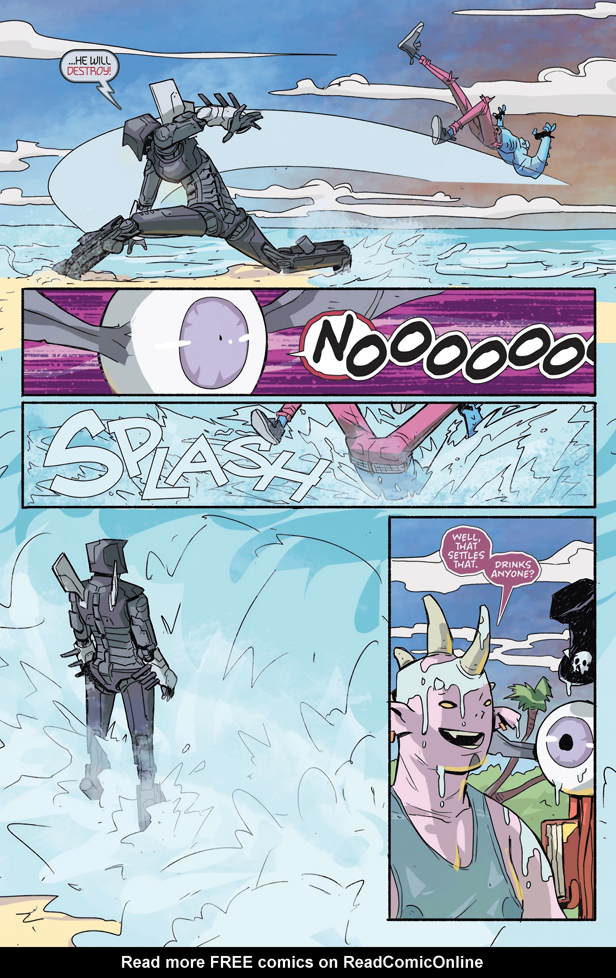 Read online Metalshark Bro: What the Fin? comic -  Issue # TPB - 77