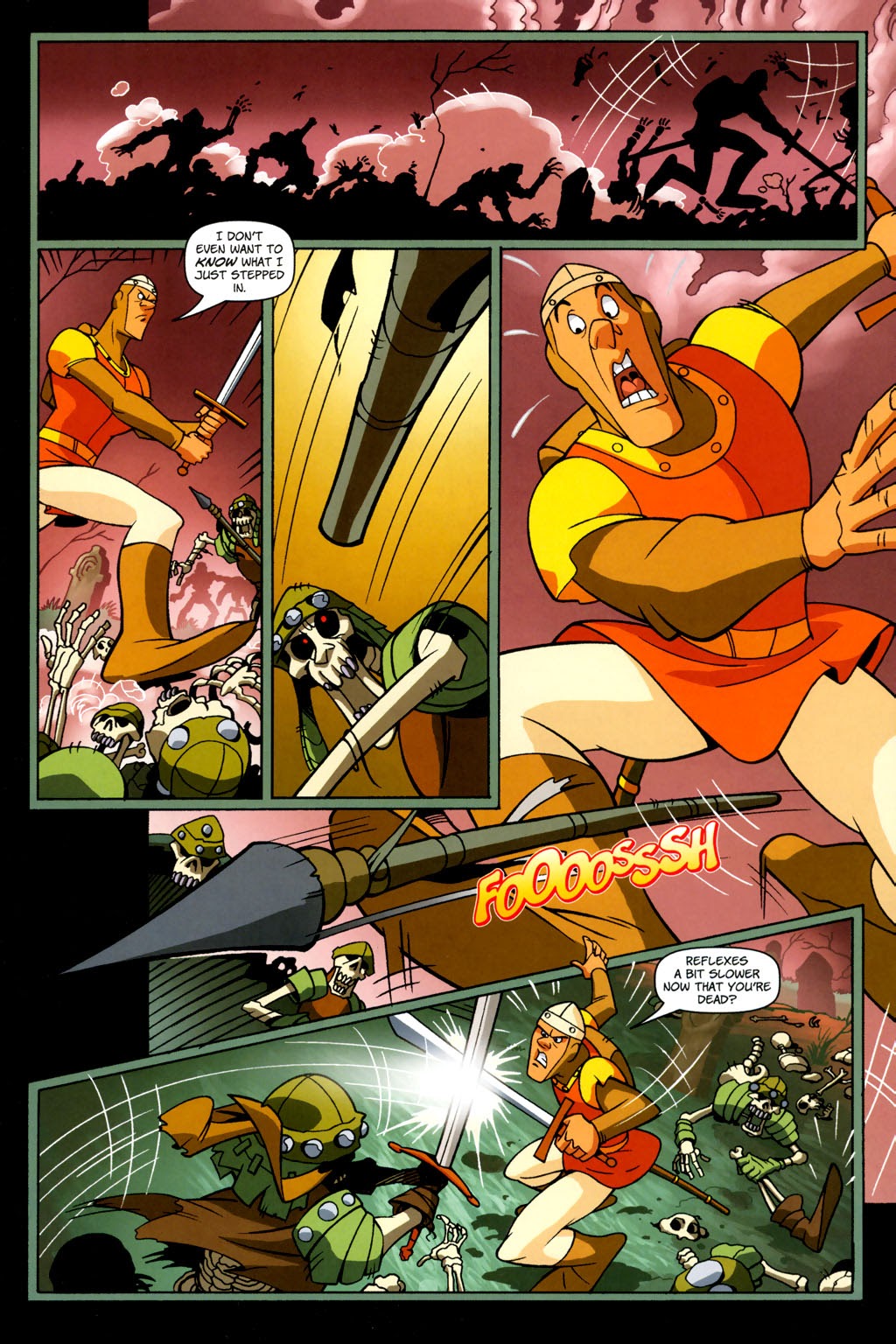 Read online Dragon's Lair (2006) comic -  Issue #1 - 58