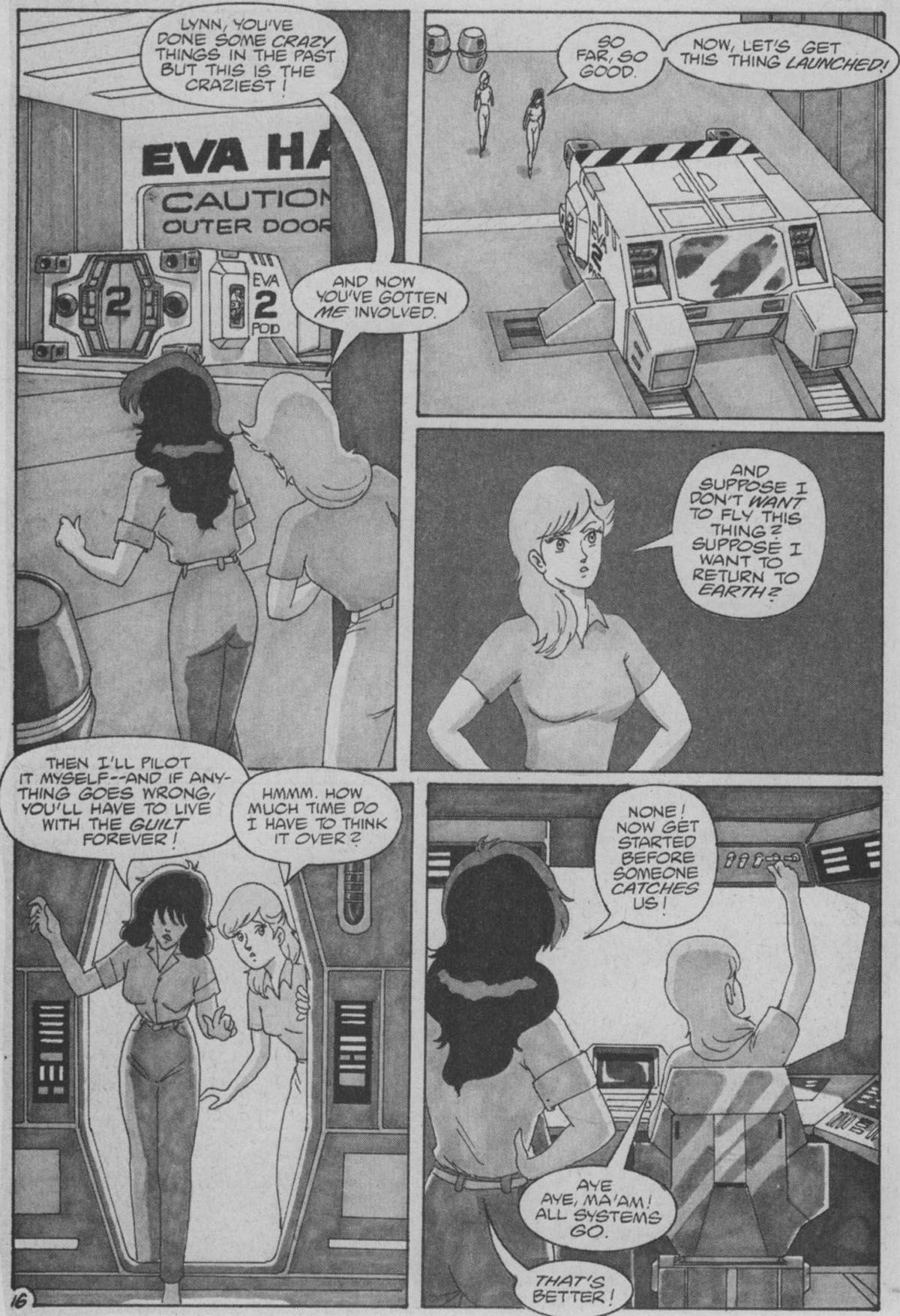 Read online Robotech II: The Sentinels - The Marriage of Rick Hunter and Lisa Hayes comic -  Issue # TPB 3 - 24