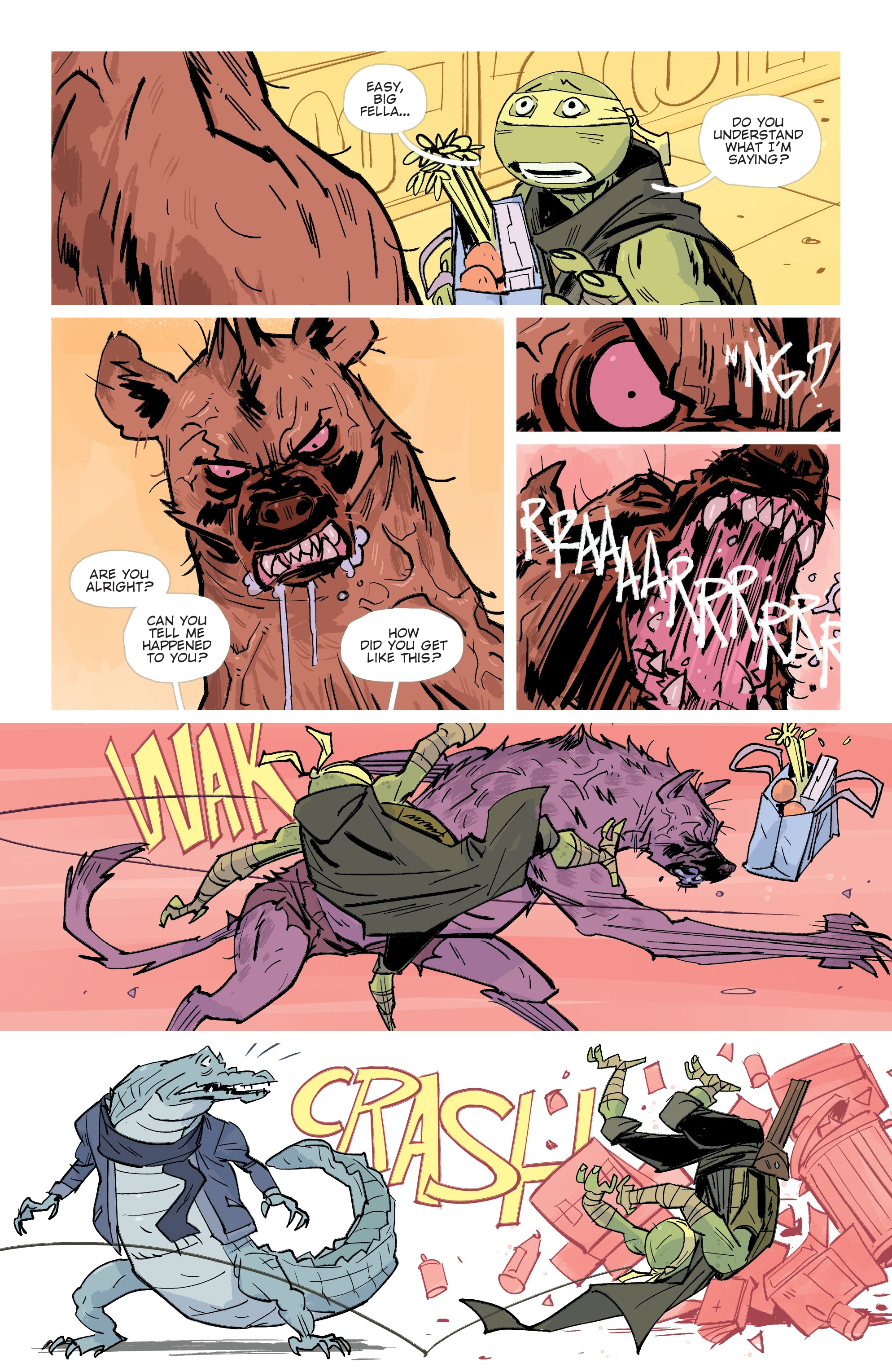 Read online Teenage Mutant Ninja Turtles: Jennika II comic -  Issue #1 - 10