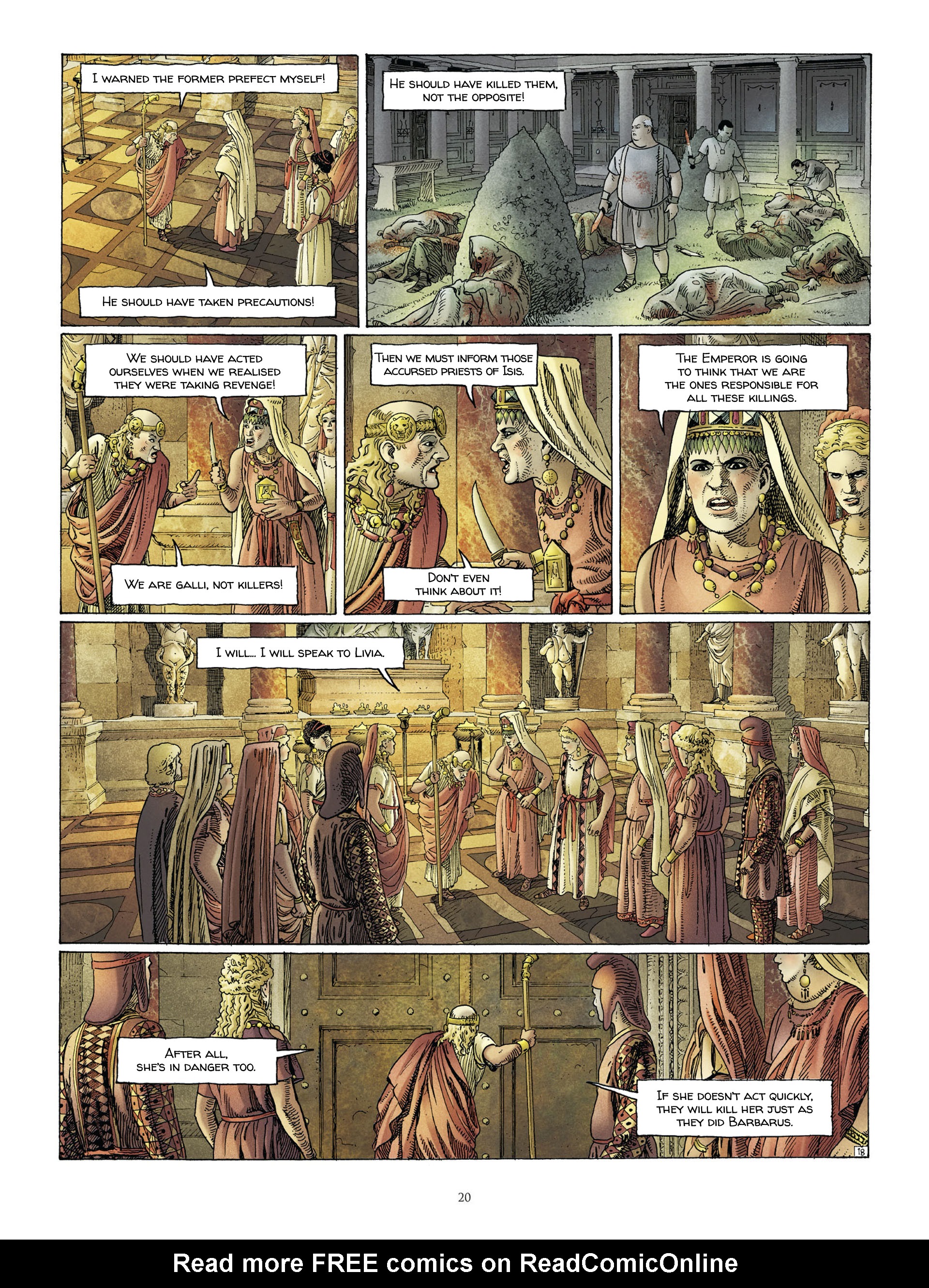 Read online Alix Senator comic -  Issue #9 - 22