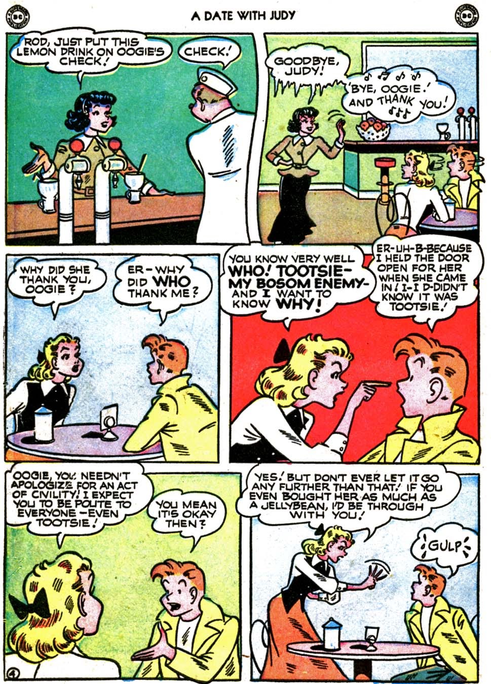 Read online A Date with Judy comic -  Issue #10 - 48